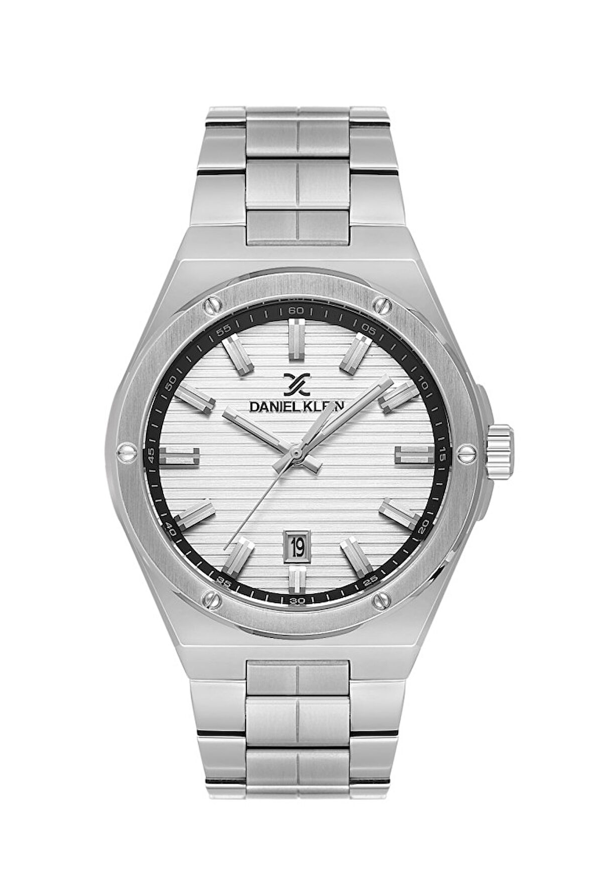 Daniel Klein DK.1.14073-1 Takvimli 3 Atm Suya Dayanıklı Metalik Renk Erkek Kol Saati