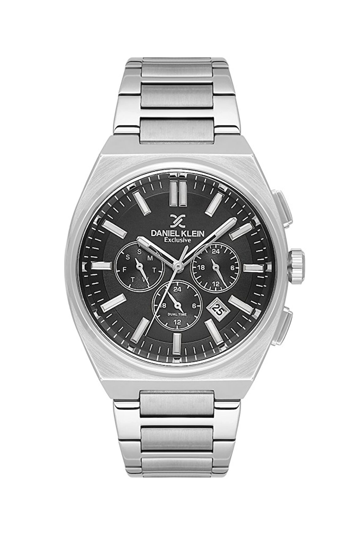 Daniel Klein DK.1.14080-1 Exclusive Fonksiyonlar Aktif Çelik Kaplama Metalik Renk Erkek Kol Saati