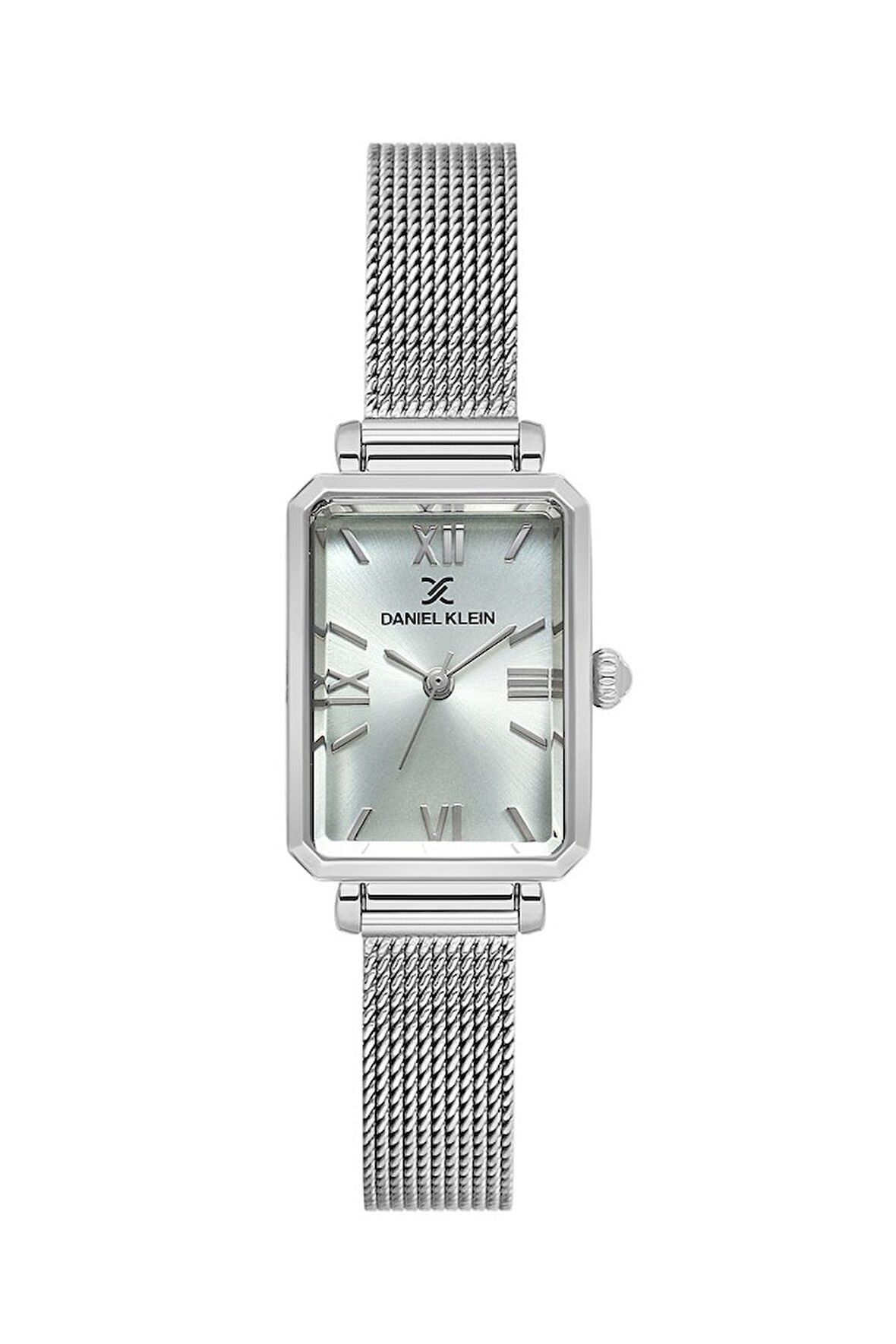 DANIEL KLEIN DK102-DKE.1.10822-2 HASIR KORDON DİKDÖRTGEN KADIN KOL SAATİ