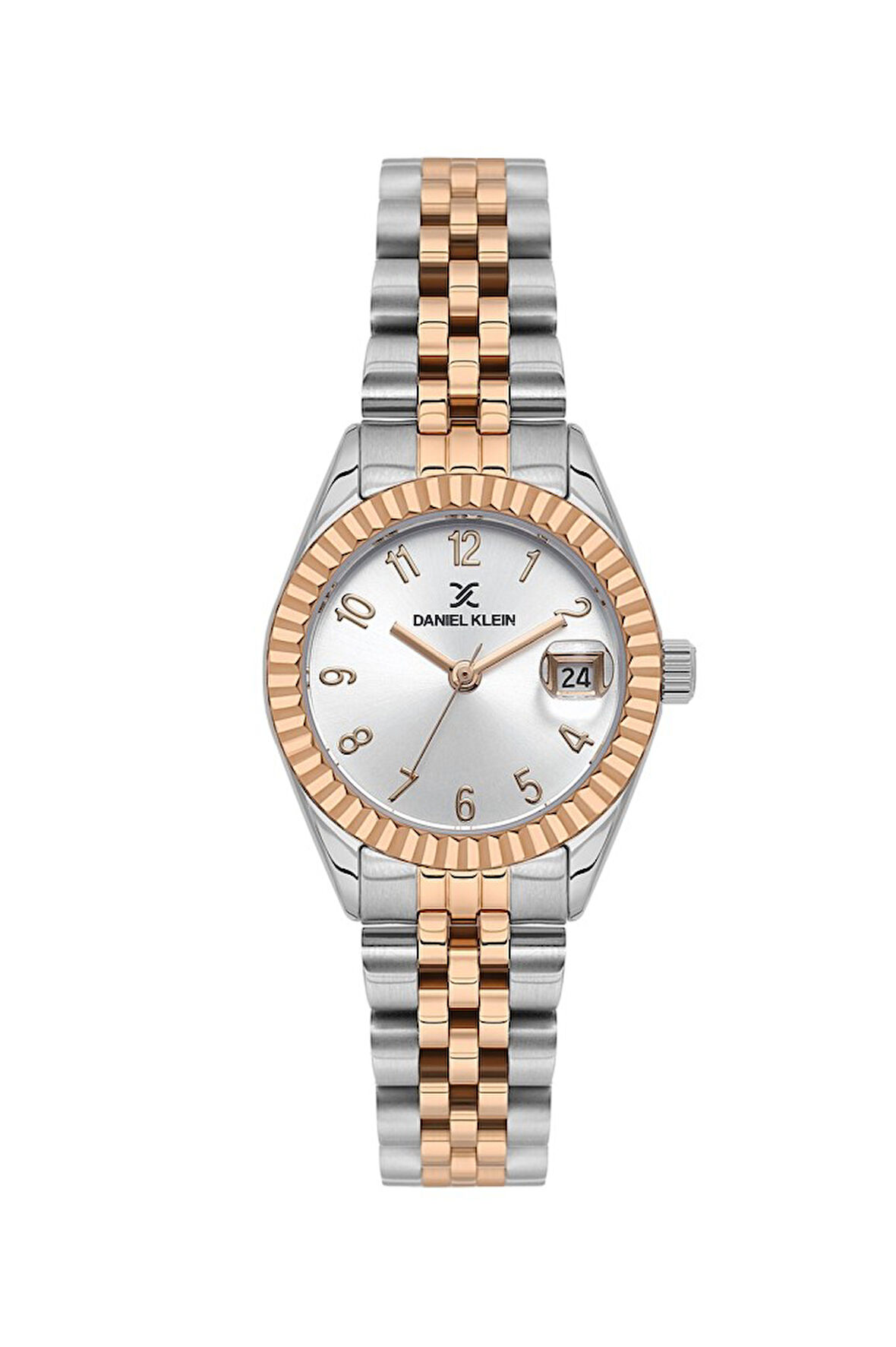 Daniel Klein DK.1.13969-9 Metal Kordon Metal Kasa 3 ATM Suya Dayanıklı Metalik-Rose Renk Kadın Kol Saati