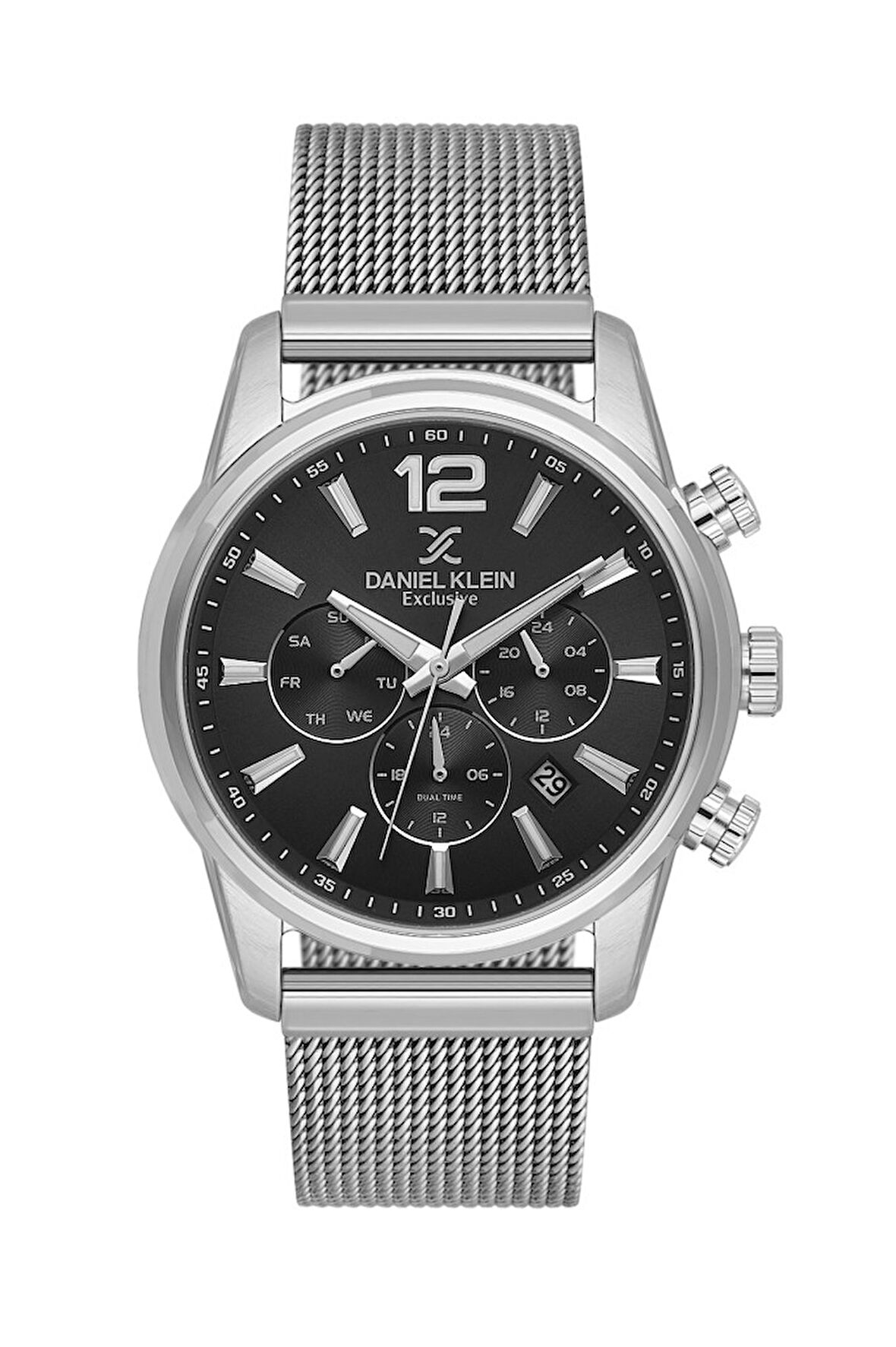 Daniel Klein DKE.1.10883-2 Hasır Kordon Exclusive Fonksiyonlar Aktif 3 Atm Suya Dayanıklı Metalik Renk Erkek Kol Saati