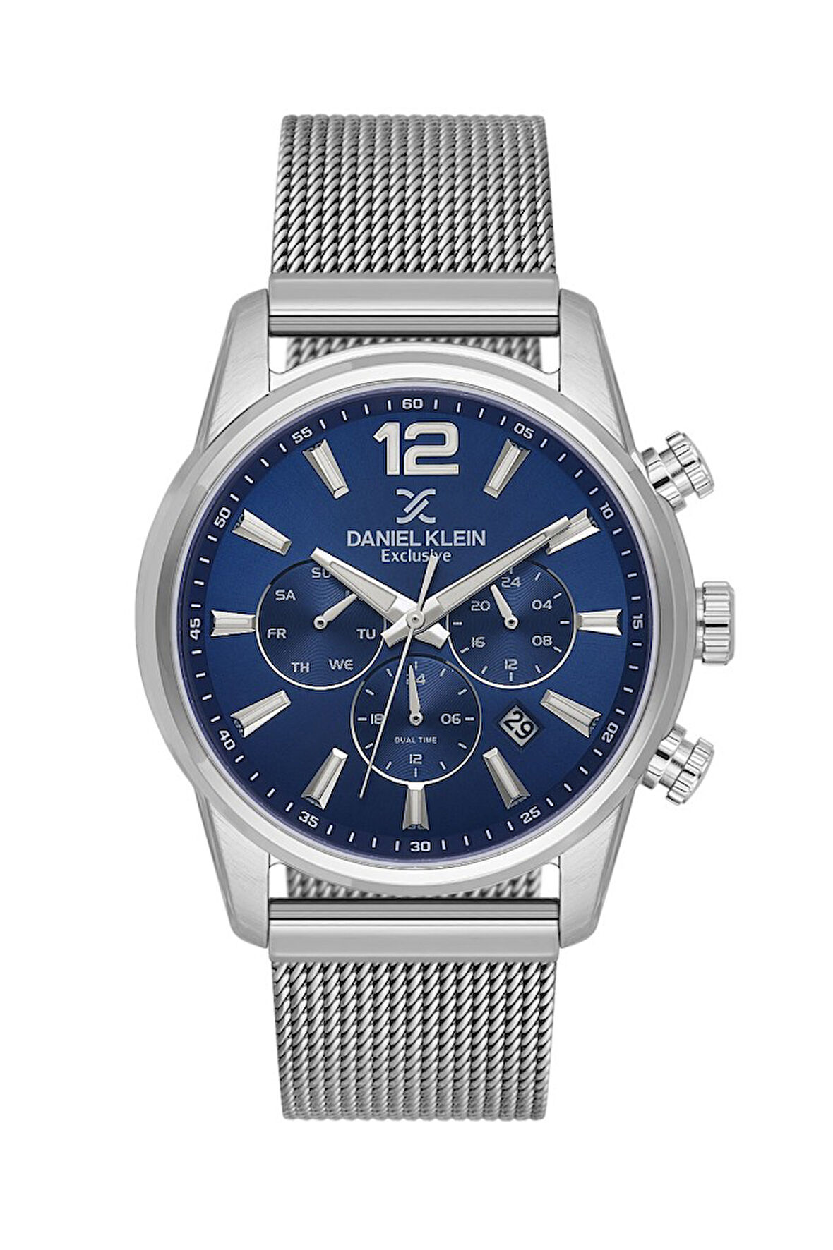 Daniel Klein DKE.1.10883-3 Hasır Kordon Exclusive Fonksiyonlar Aktif 3 Atm Suya Dayanıklı Metalik Renk Erkek Kol Saati