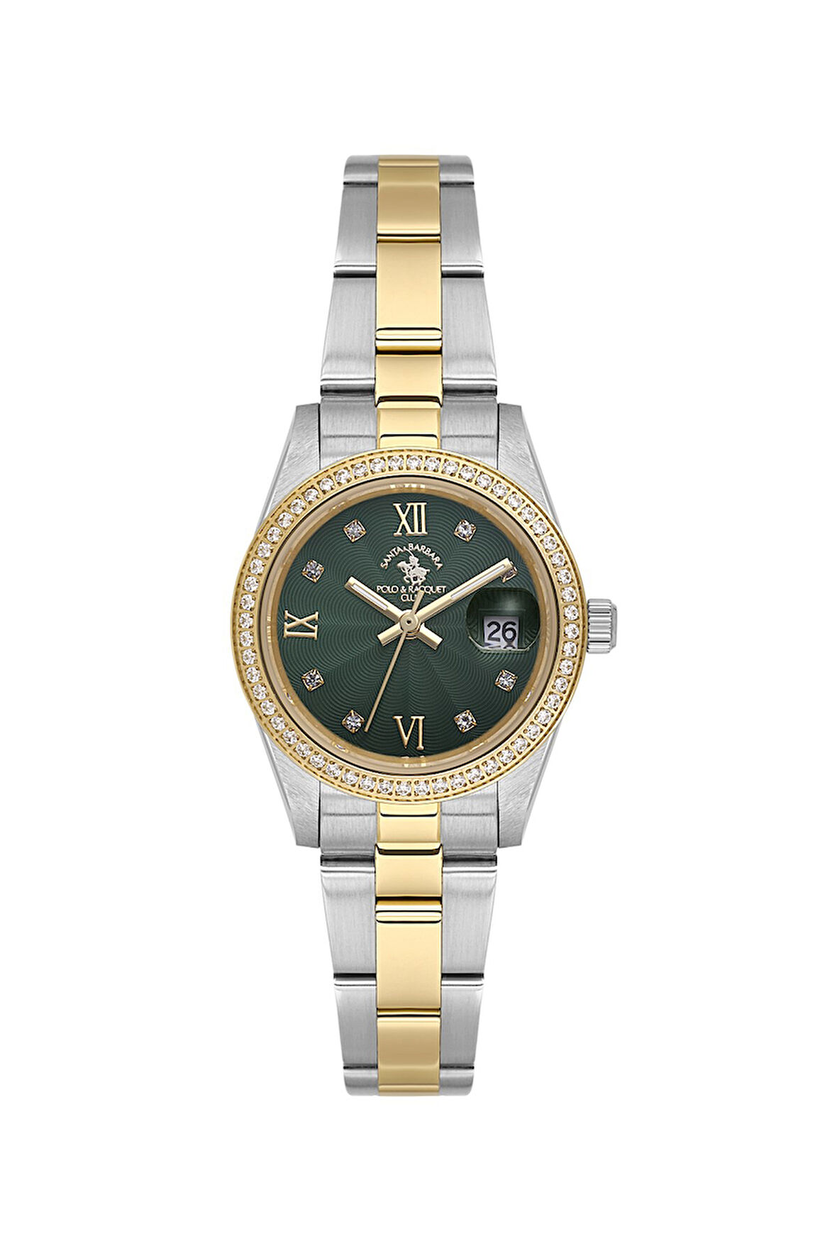 Santa Barbara Polo & Racquet Club Kadın Kol Saati ESSB.D.10035-5, Metal Kordon, 26 mm Kasa Çapı