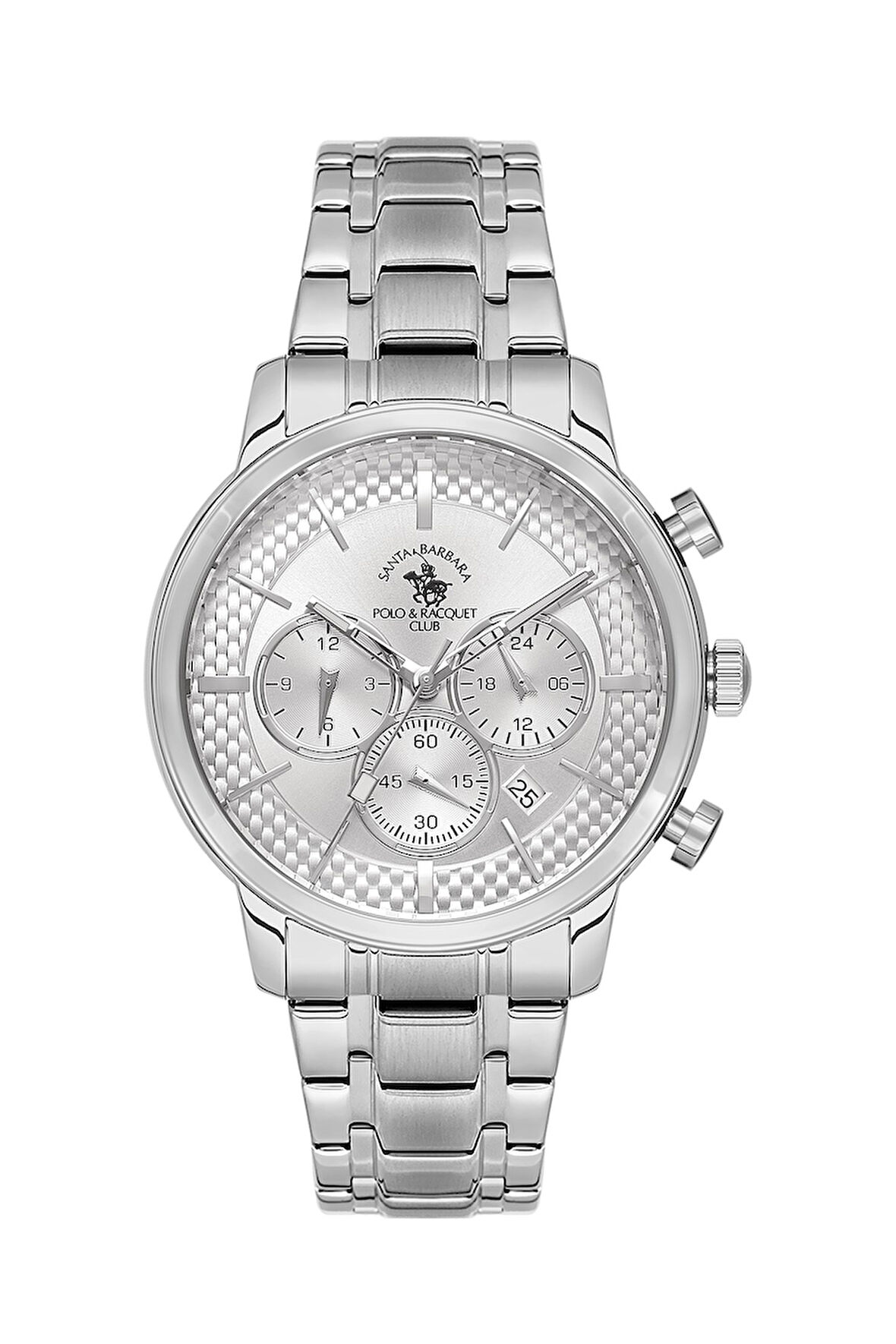 Santa Barbara Polo & Racquet Club Erkek Kol Saati ESSB.D.10046-1, Metal Kordon, 44 mm Kasa Çapı