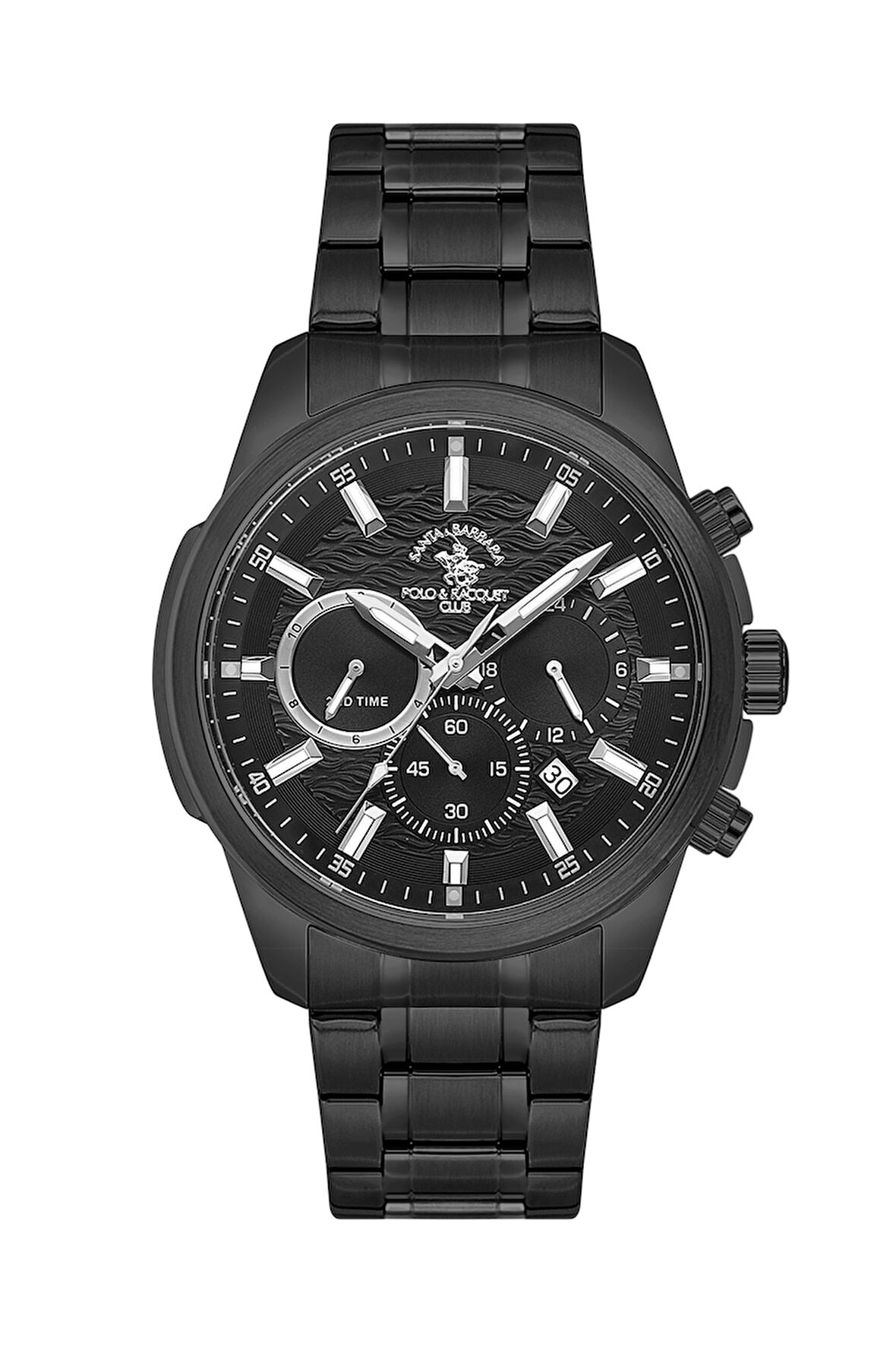 Santa Barbara Polo & Racquet Club Erkek Kol Saati ESSB.D.10047-7, Metal Kordon, 44 mm Kasa Çapı