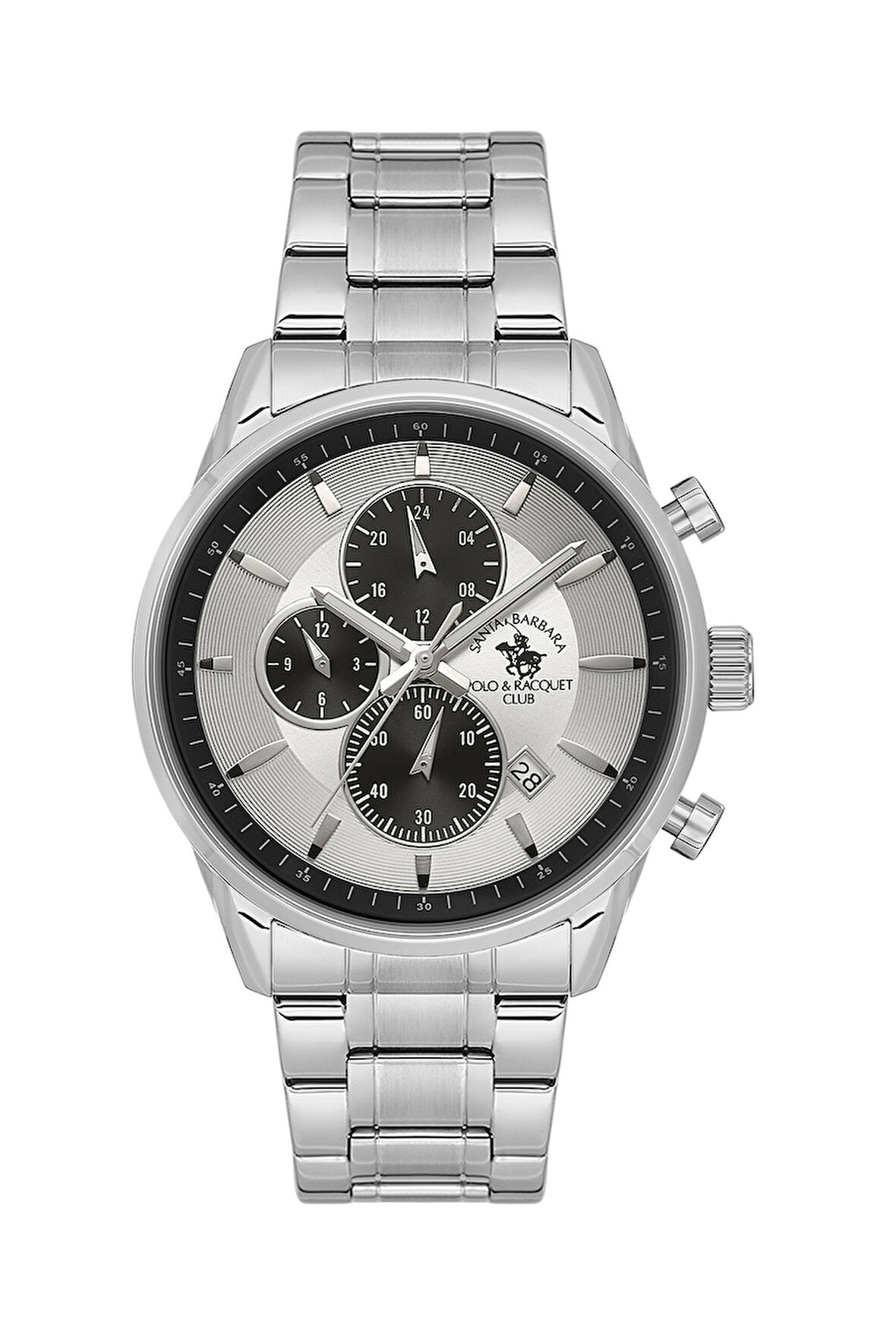 Santa Barbara Polo & Racquet Club Erkek Kol Saati ESSB.D.10052-1, Metal Kordon, 43 mm Kasa Çapı