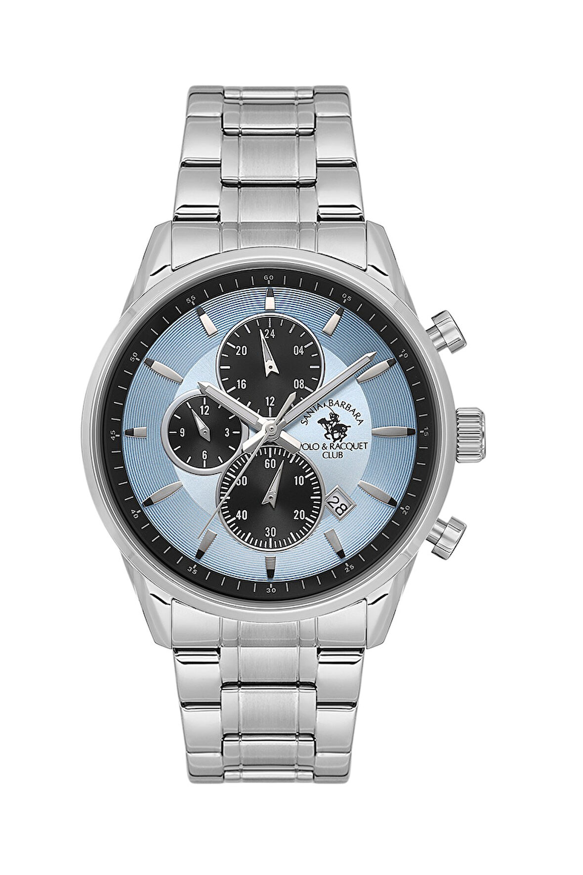Santa Barbara Polo & Racquet Club Erkek Kol Saati ESSB.D.10052-5, Metal Kordon, 43 mm Kasa Çapı