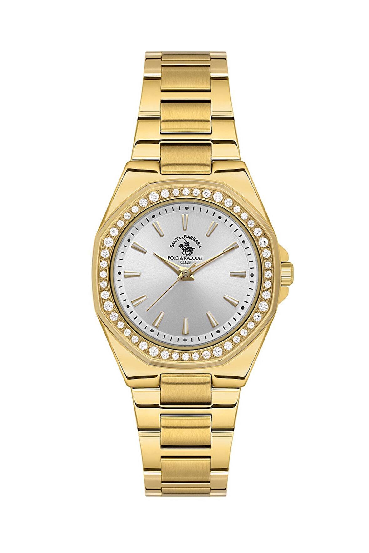 Santa Barbara Polo & Racquet Club Kadın Kol Saati ESSB.B.10647-3, Metal Kordon, 30 mm Kasa Çapı