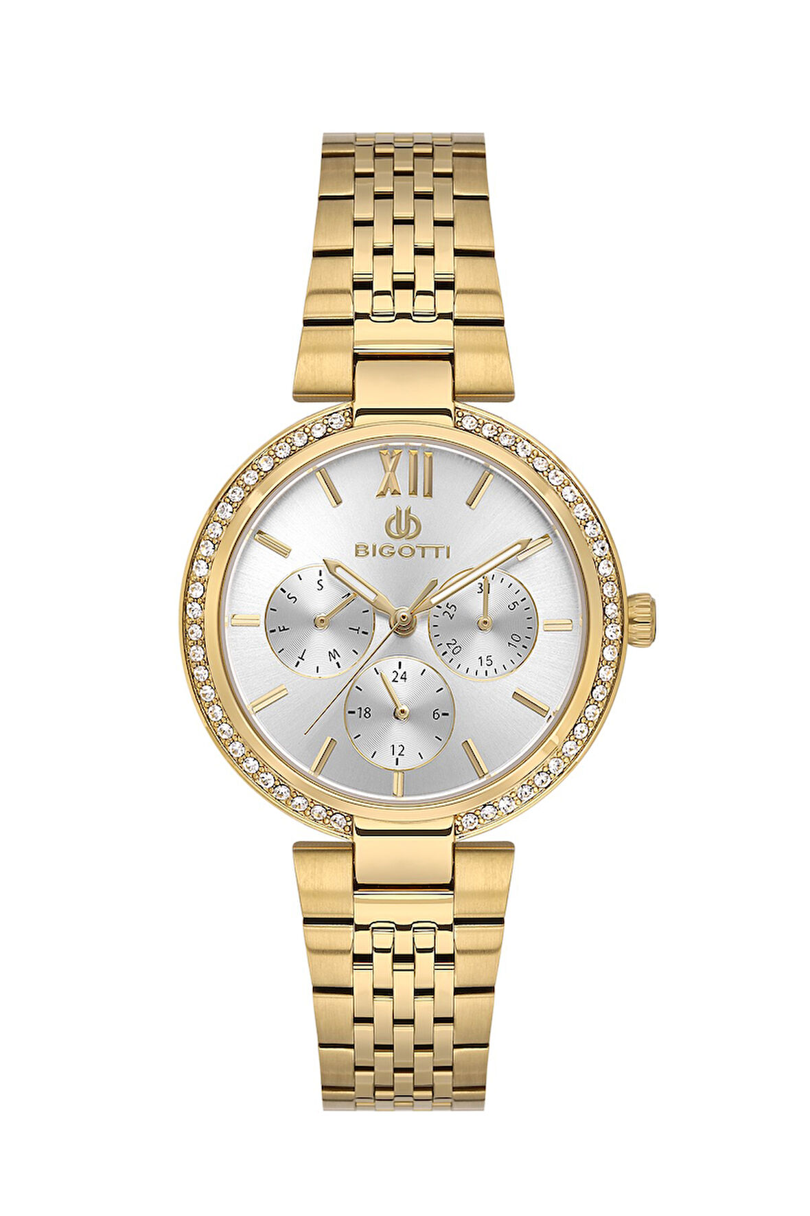 Bigotti Kadın Kol Saati ESBG.B.10661-3 Metal Kordon 36 mm Kasa Çapı