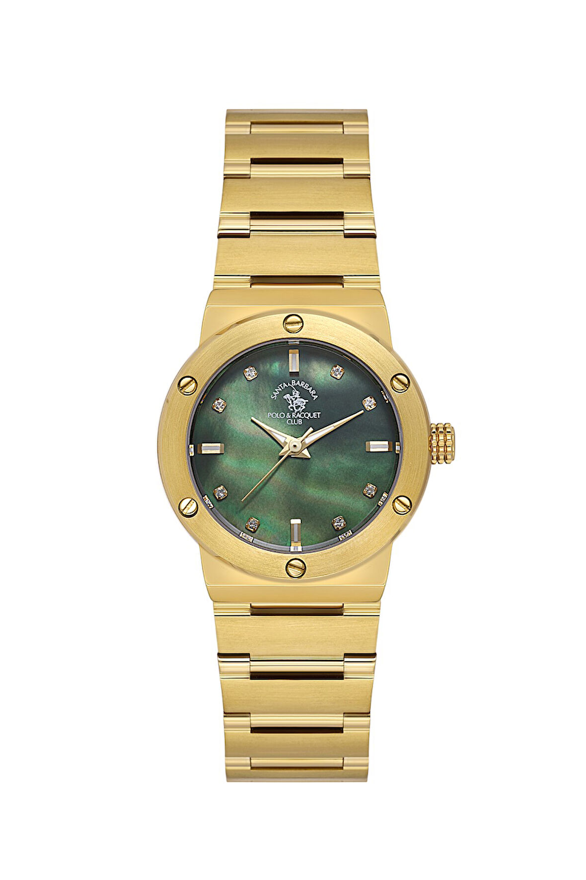 Santa Barbara Polo & Racquet Club Kadın Kol Saati ESSB.B.10664-3, Metal Kordon, 29 mm Kasa Çapı