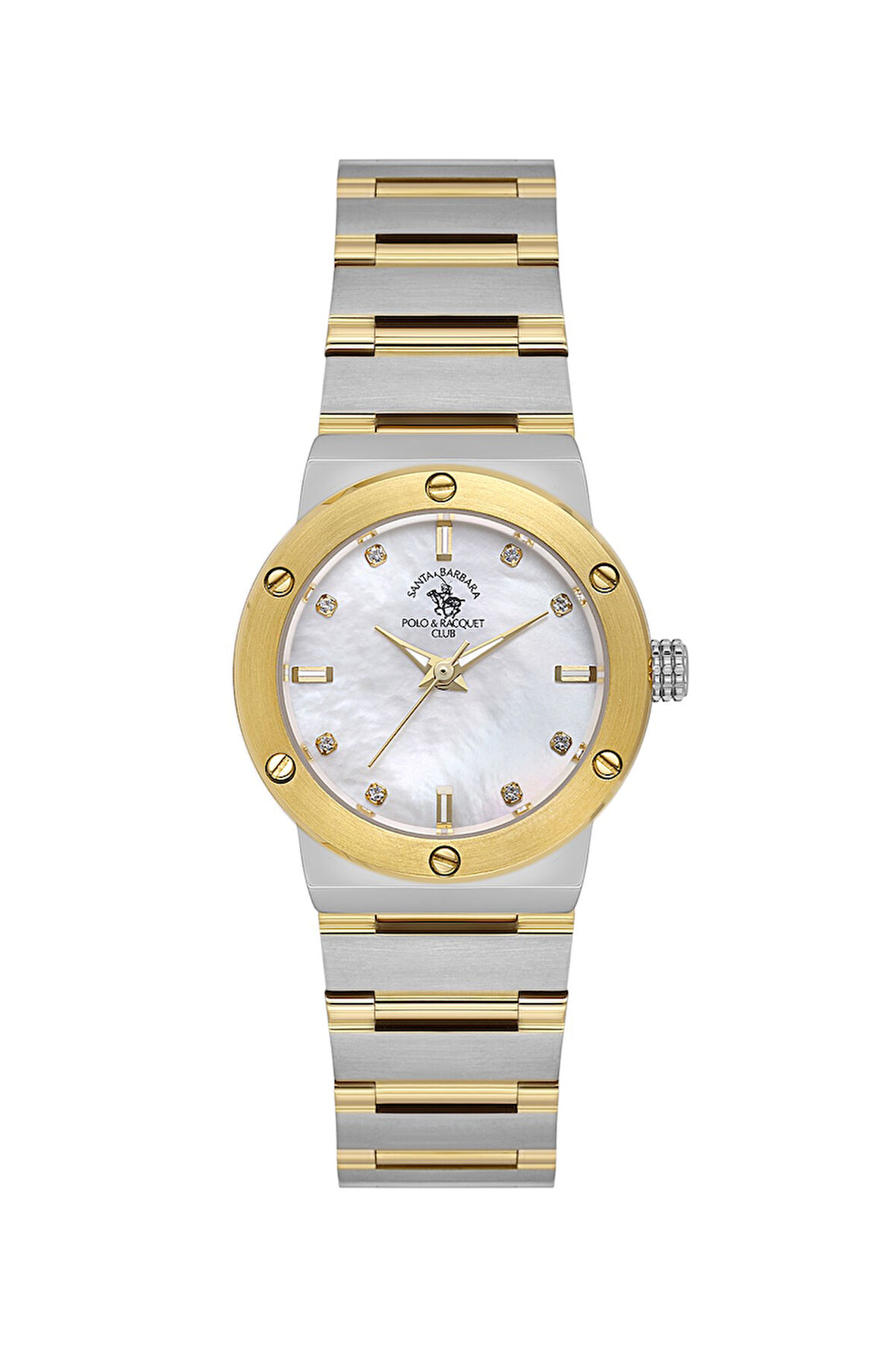 Santa Barbara Polo & Racquet Club Kadın Kol Saati ESSB.B.10664-4, Metal Kordon, 29 mm Kasa Çapı