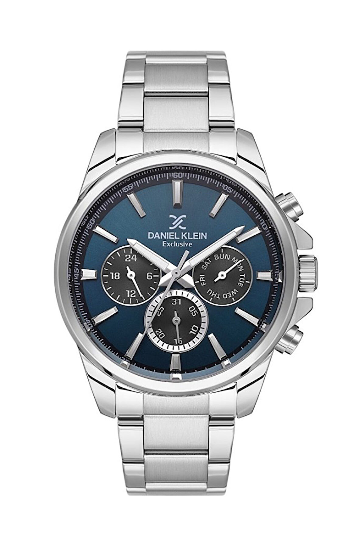 Daniel Klein DKE.1.10587-10 Exclusive Fonksiyonlar Aktif 3 Atm Suya Dayanıklı Metalik Renk Erkek Kol Saati