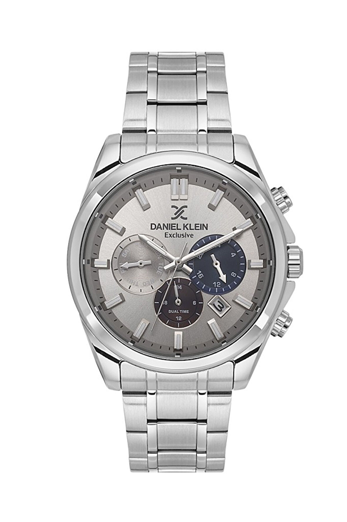Daniel Klein DKE.6.10905-4 Exclusive Fonksiyonlar Aktif Çelik Kaplama Metalik Renk Erkek Kol Saati
