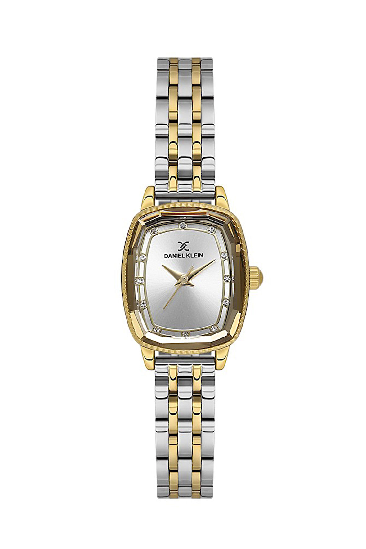 DANIEL KLEIN DK102-DKE.1.10951-5 ALTIN KAPLAMA DİKDÖRTGEN KADIN KOL SAATİ