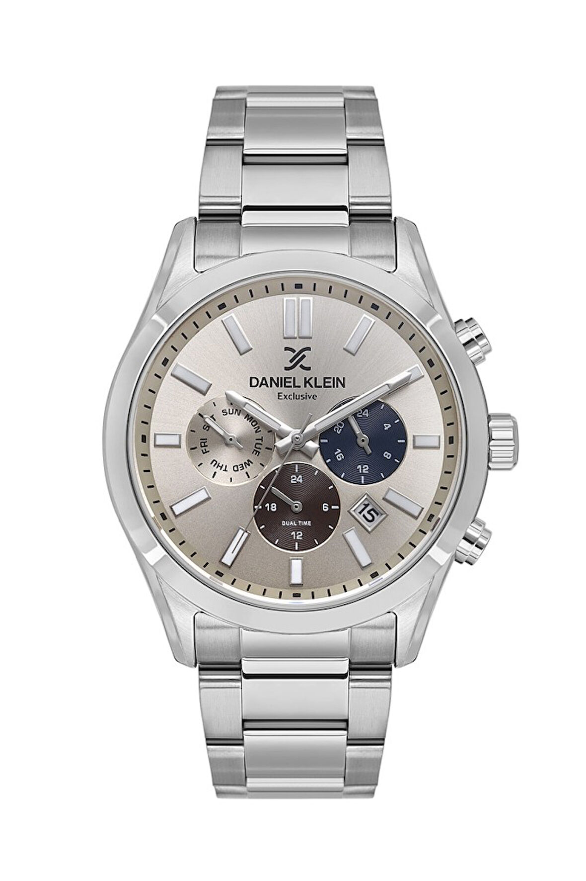 Daniel Klein DK.1.14213-6 Exclusive Fonksiyonlar Aktif 3 Atm Suya Dayanıklı Metalik Renk Erkek Kol Saati