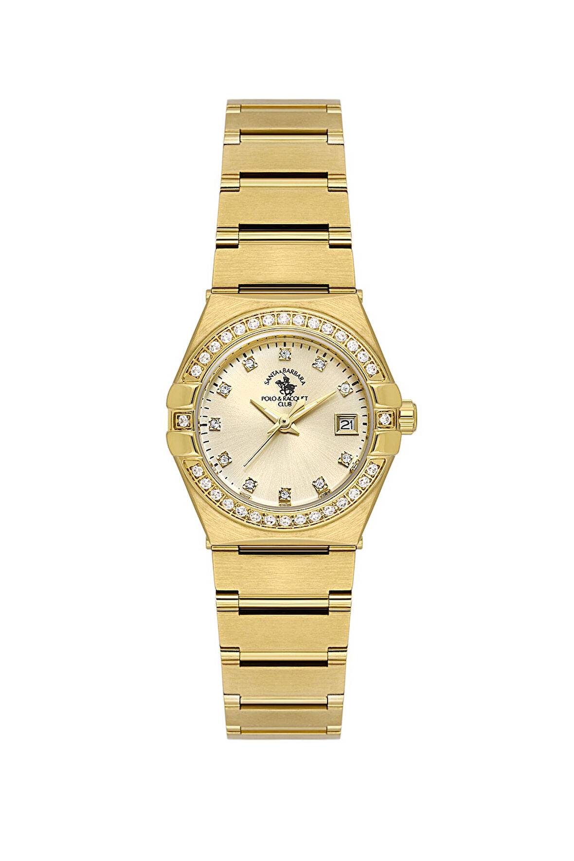 Santa Barbara Polo & Racquet Club Kadın Kol Saati ESSB.B.10656-7, Metal Kordon, 26 mm Kasa Çapı