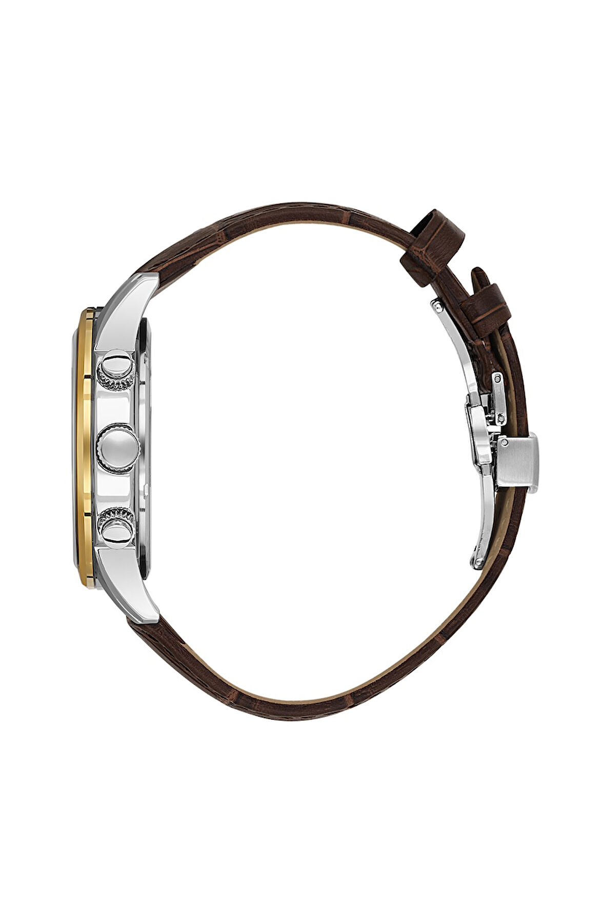 Bigotti Erkek Kol Saati ESBG.B.10671-4 Deri Kordon 44 mm Kasa Çapı