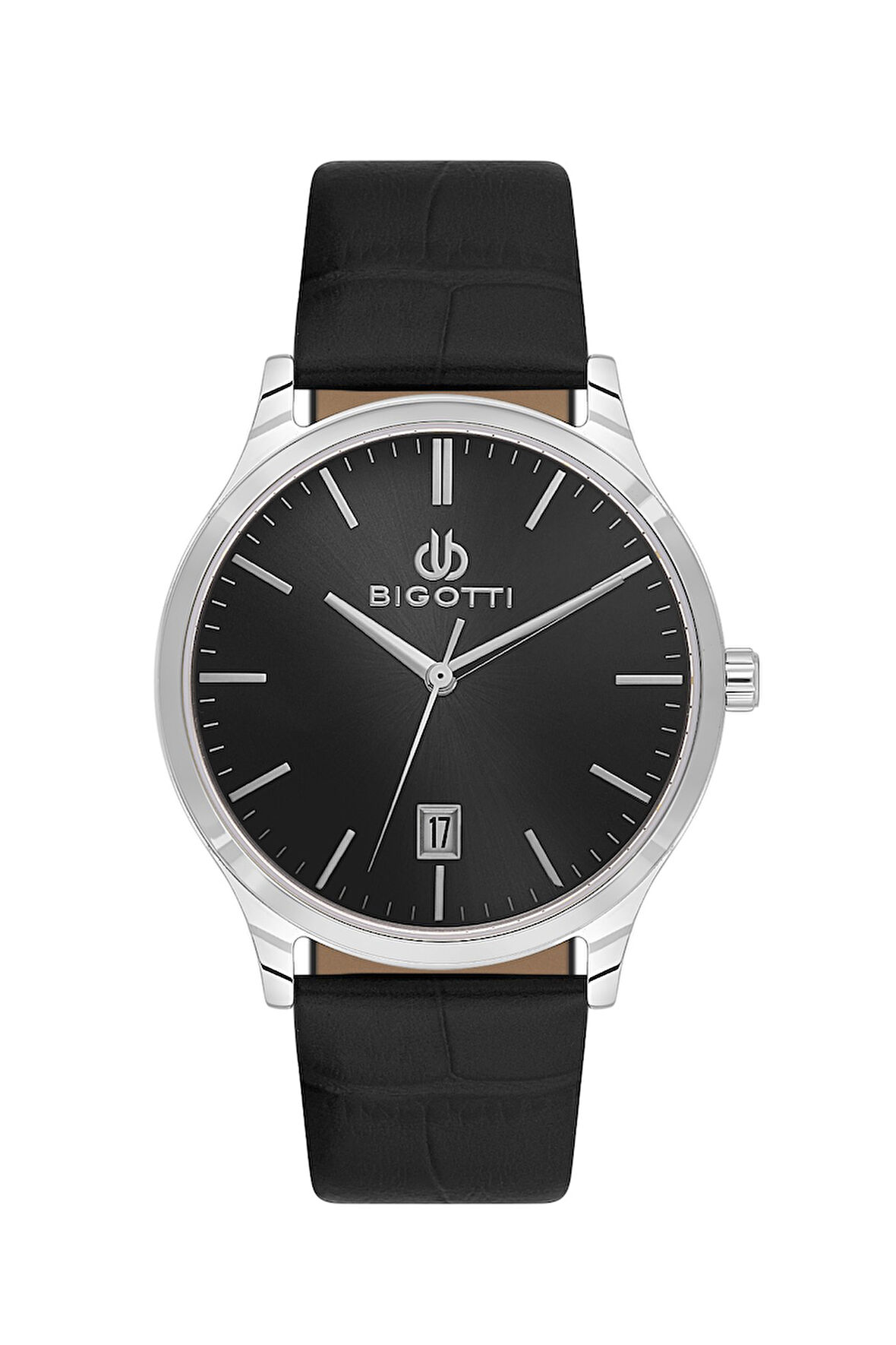 Bigotti Erkek Kol Saati ESBG.B.10672-2 Deri Kordon 39 mm Kasa Çapı