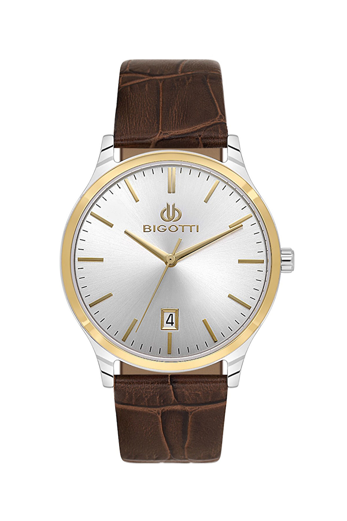 Bigotti Erkek Kol Saati ESBG.B.10672-4 Deri Kordon 39 mm Kasa Çapı