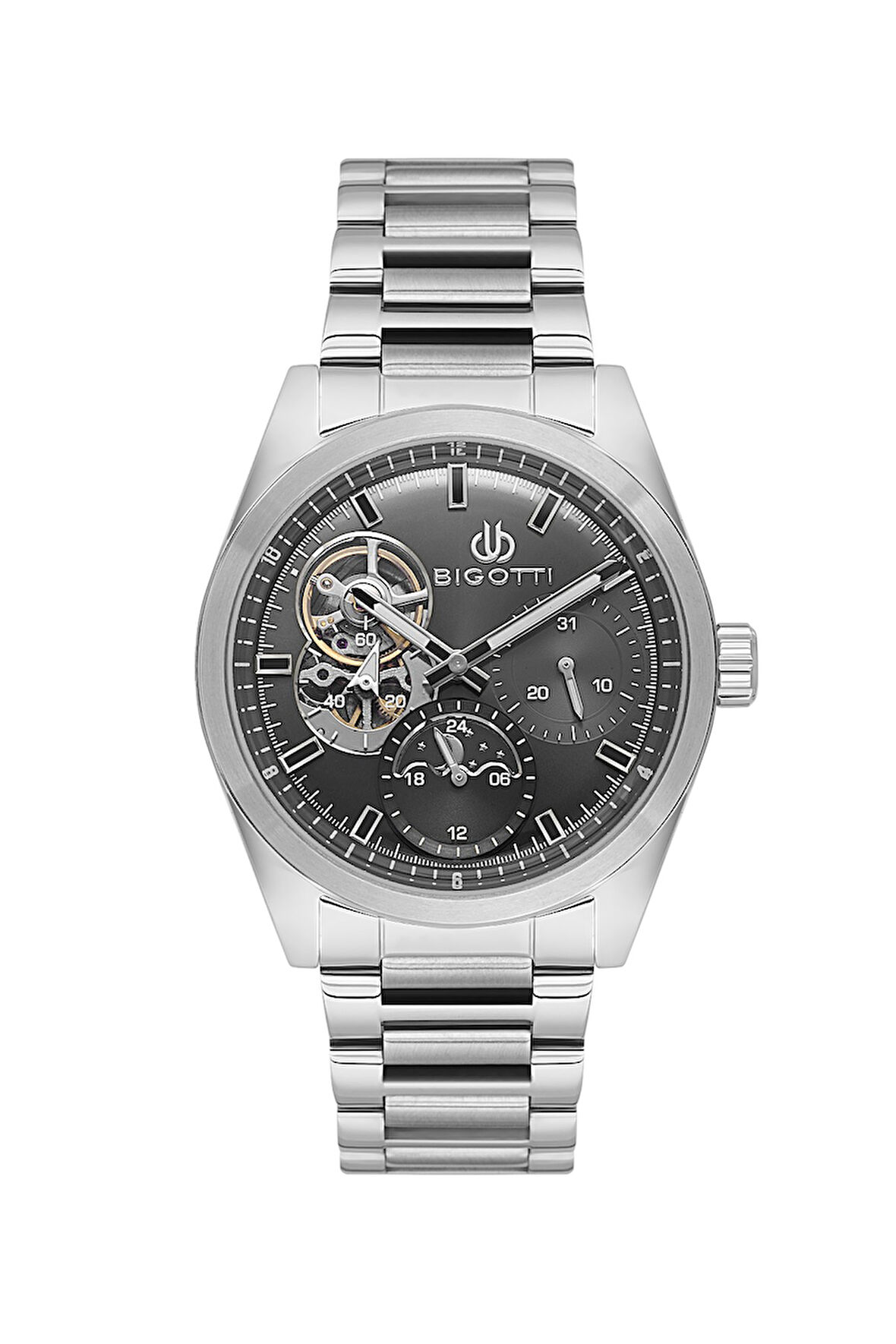 Bigotti Erkek Kol Saati ESBG.B.10693-1 Metal Kordon 42 mm Kasa Çapı