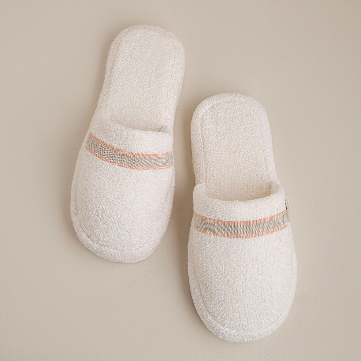 Derin Unisex Terlik Ekru/Mango