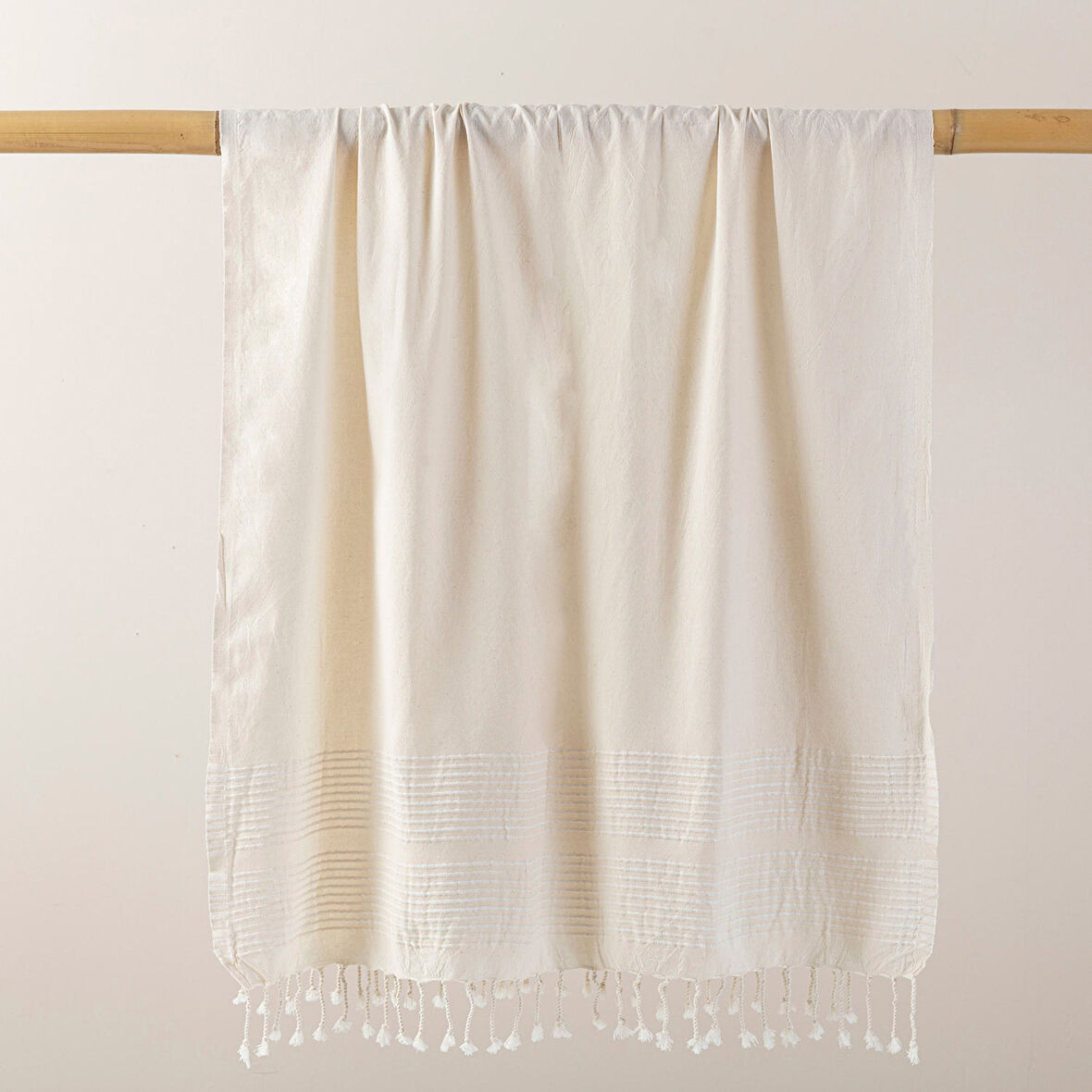 Codruta Peştamal 90x170 cm Natural/Ekru