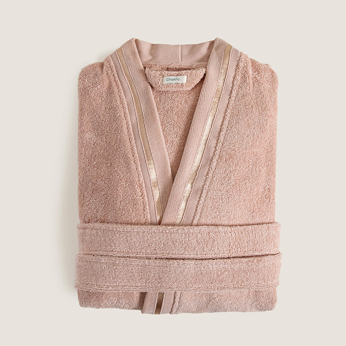 Chic Erkek Bornoz KOYU SOMON