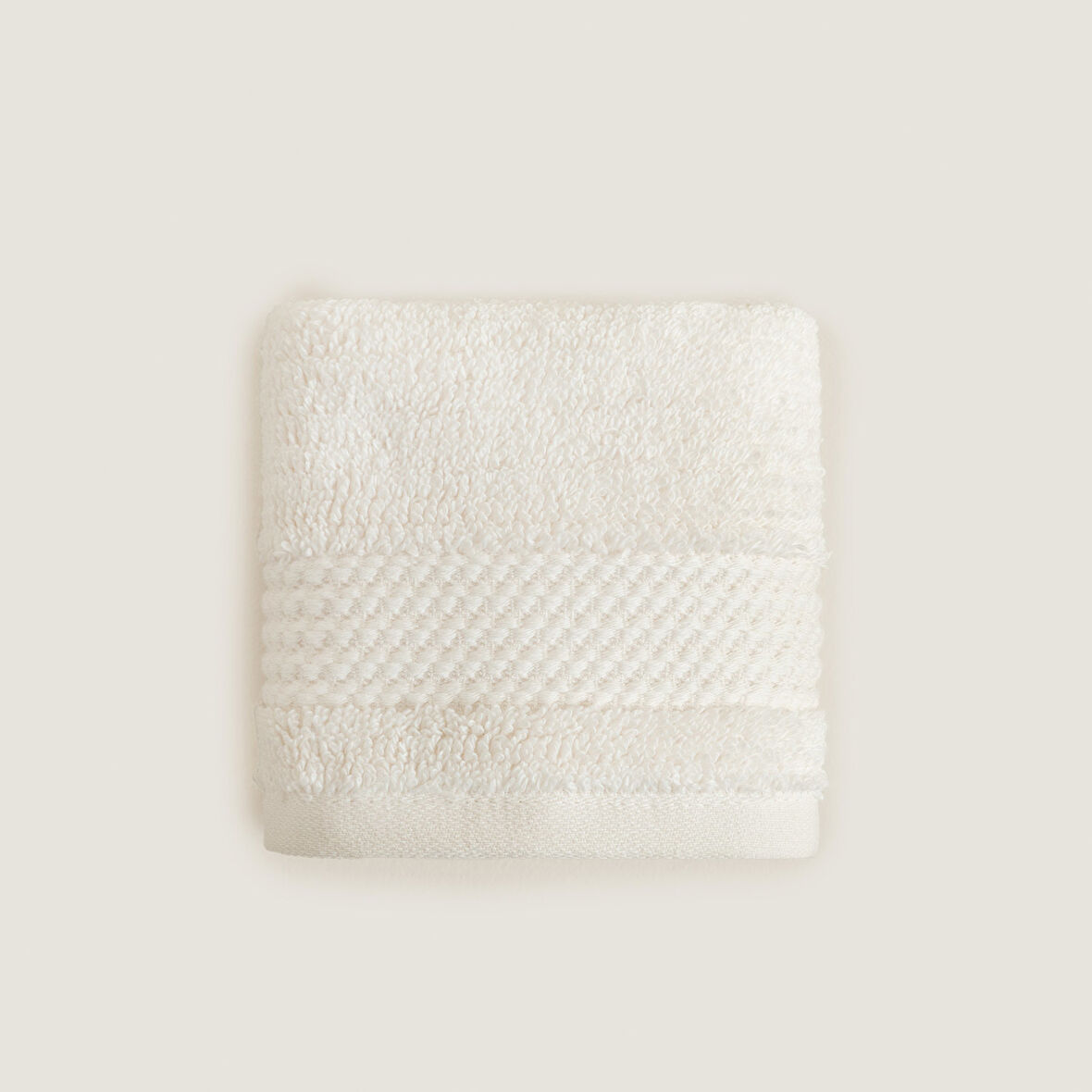 Eva Cotton El Havlusu 30x50 Cm Ekru
