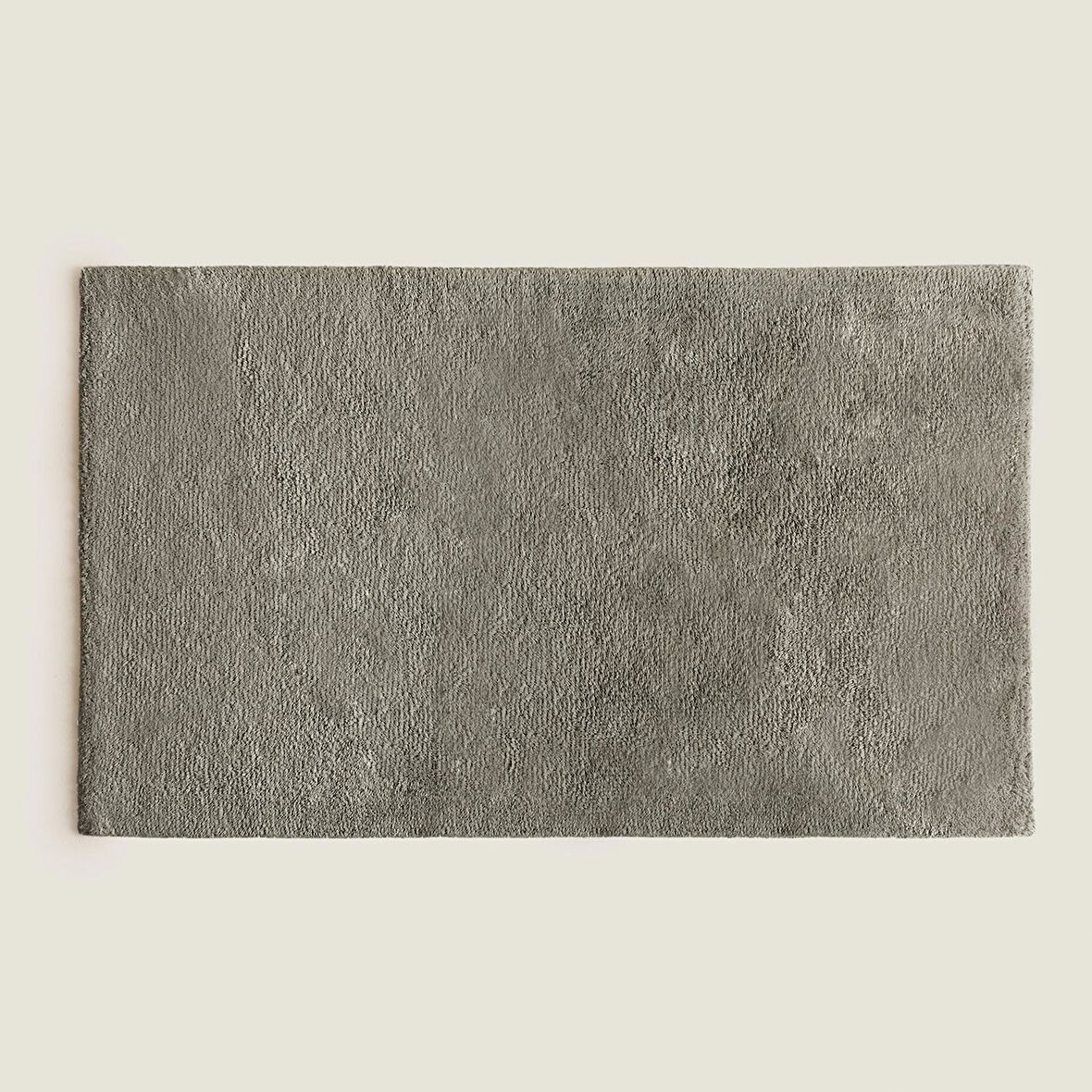 Bamboo Solid Banyo Paspası 40x60cm Açık Gri