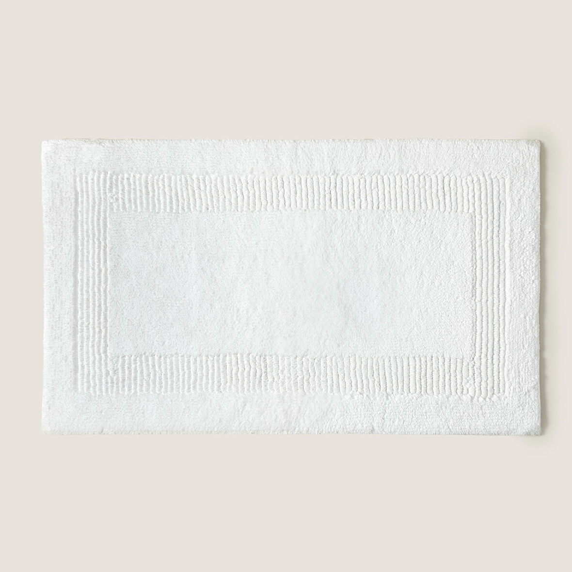 Plaın Banyo Paspası 60x100 Cm Beyaz