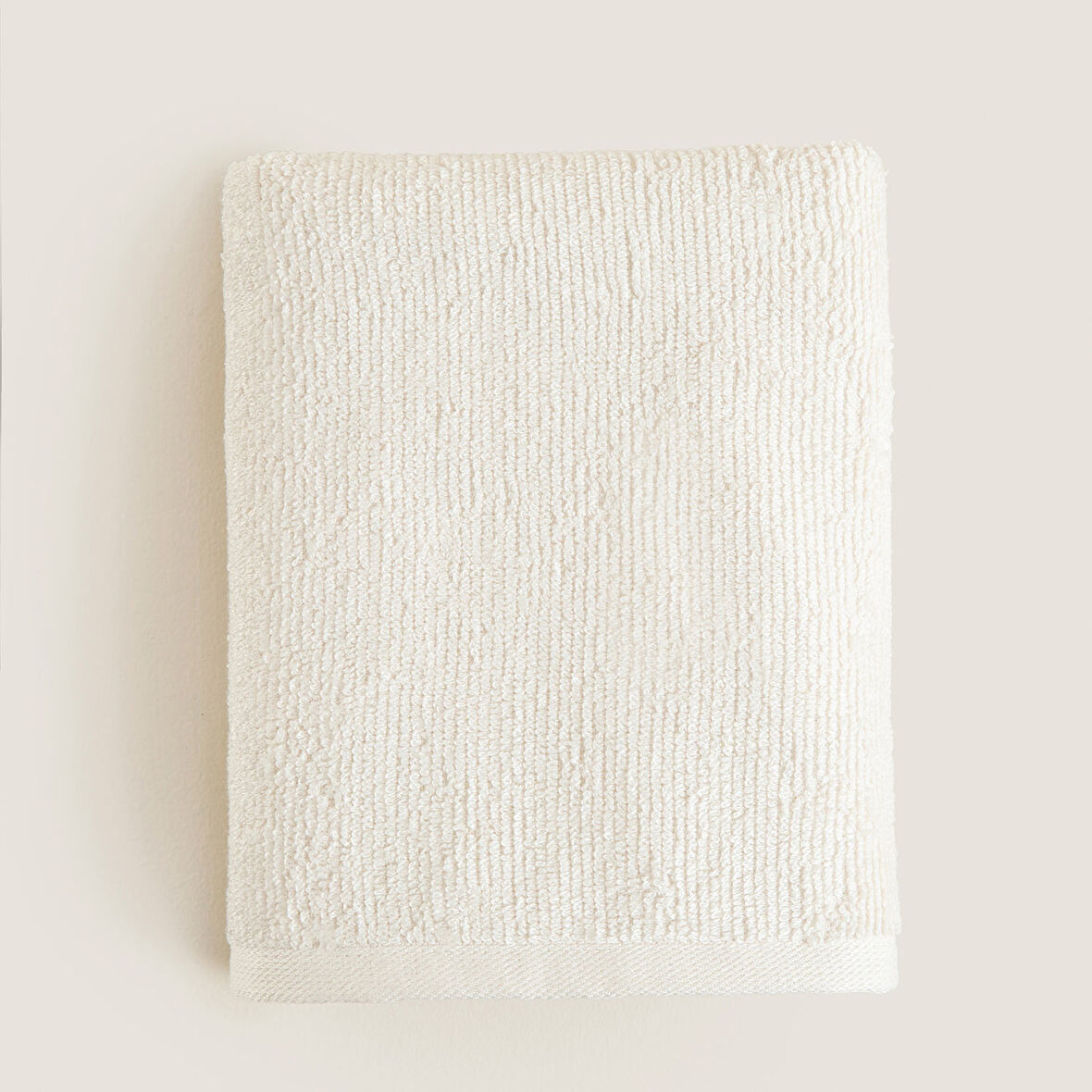 Carlın Yüz Havlusu 50x90 Cm Ekru