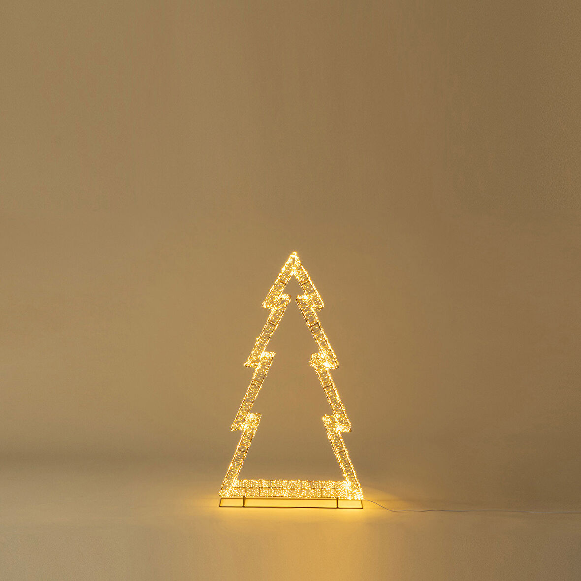 Johnny Led Işıklı Yılbaşı Dekoru 90 cm Altın