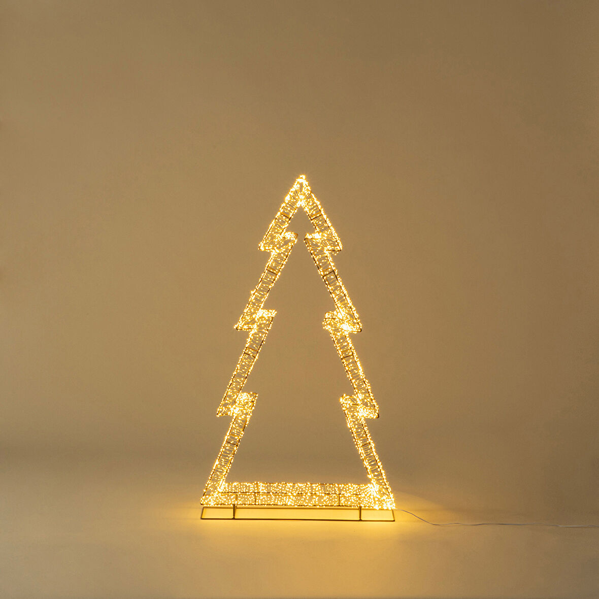 Johnny Led Işıklı Yılbaşı Dekoru 120 cm Altın