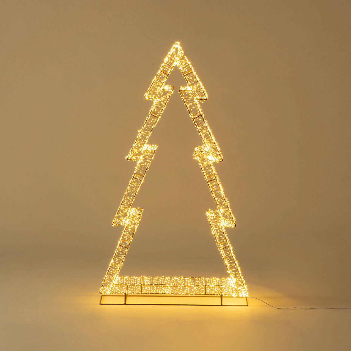 Johnny Led Işıklı Yılbaşı Dekoru 150 cm Altın