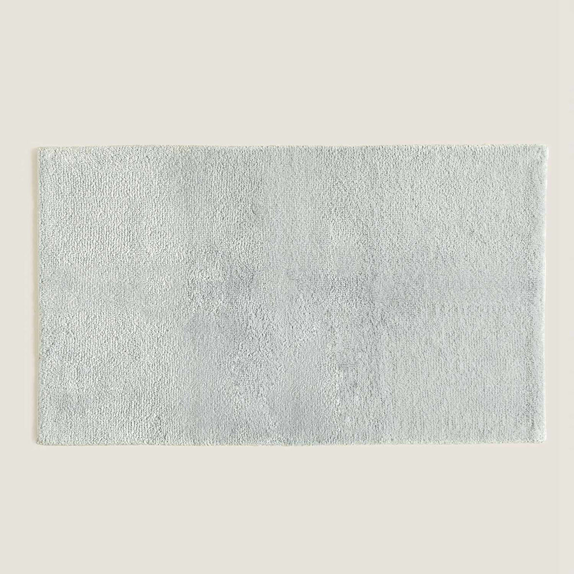 Bamboo Solid Banyo Paspası 60x100 cm inci Mavi