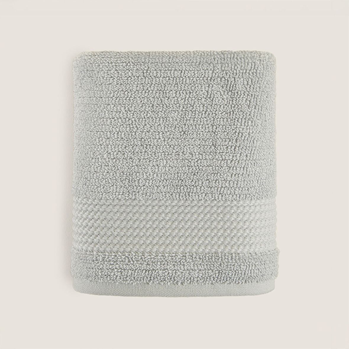 Eva Cotton Yüz Havlusu 50x90 Cm inci Mavi