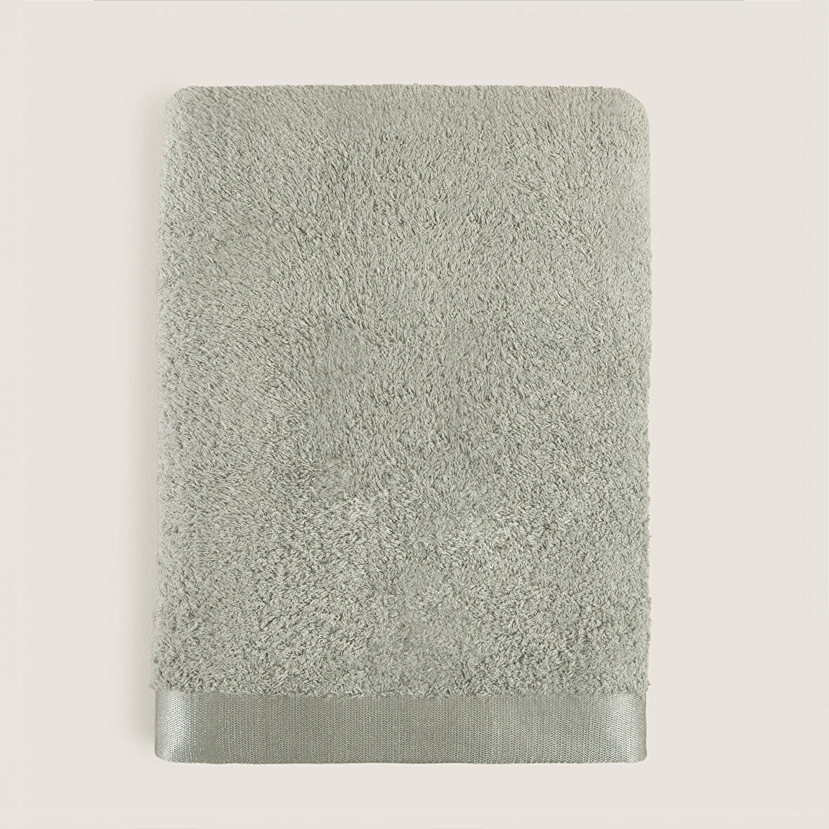 Floss Banyo Havlusu 85x150 cm DUMAN YEŞİLİ