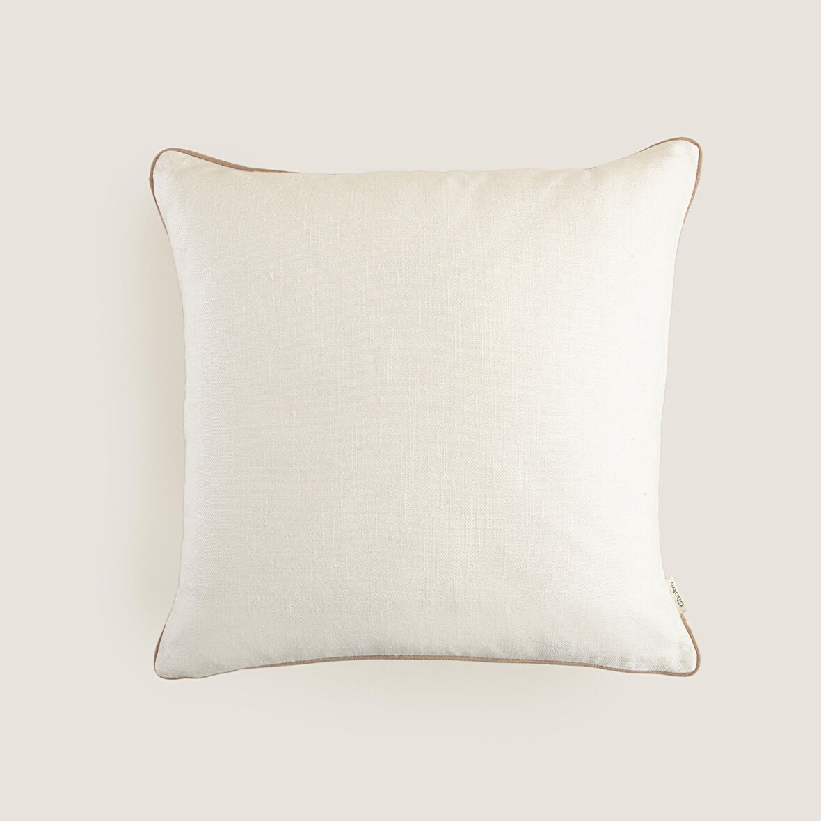 Solid Dekoratif Yastık Ekru/Bej