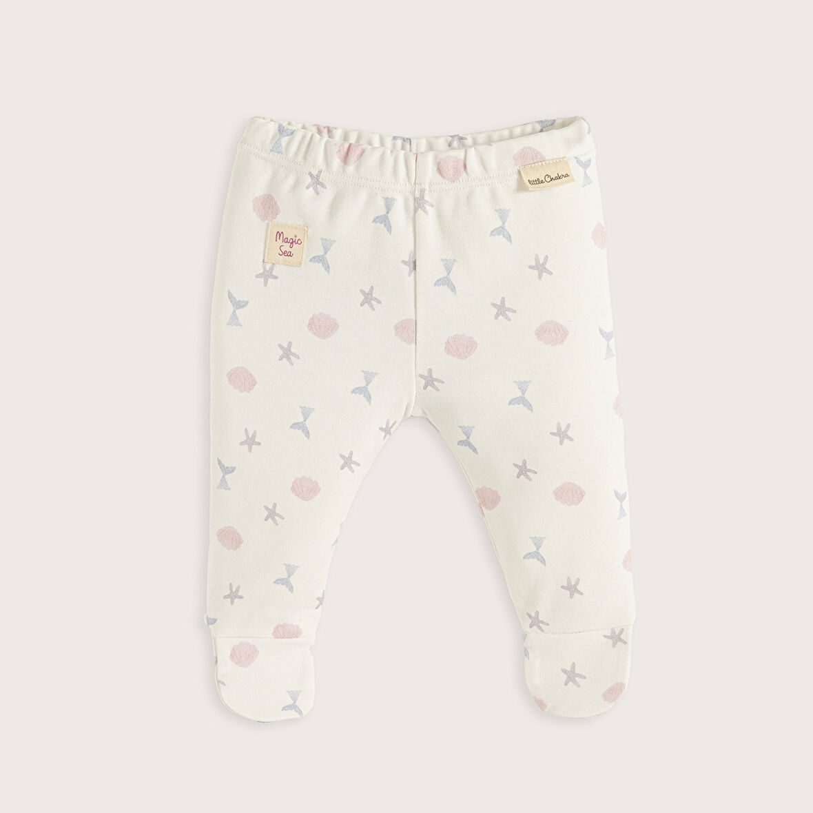 Magıc Sea Patikli Pantolon Ekru/Baskılı