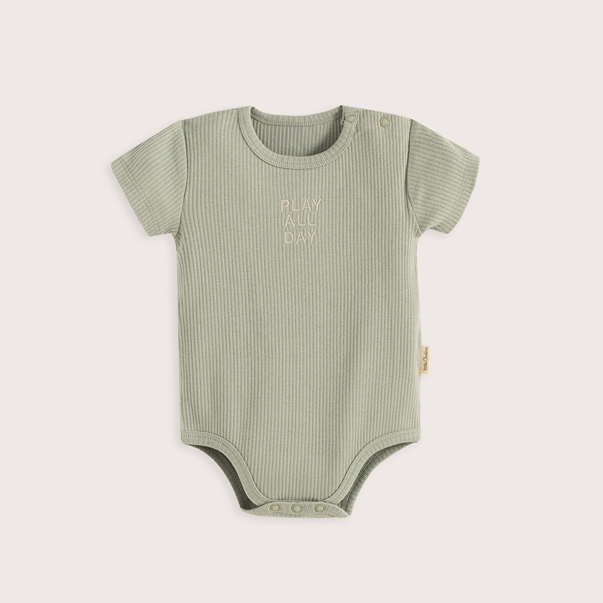 Cute Circus Kısa Kollu Body YEŞİL