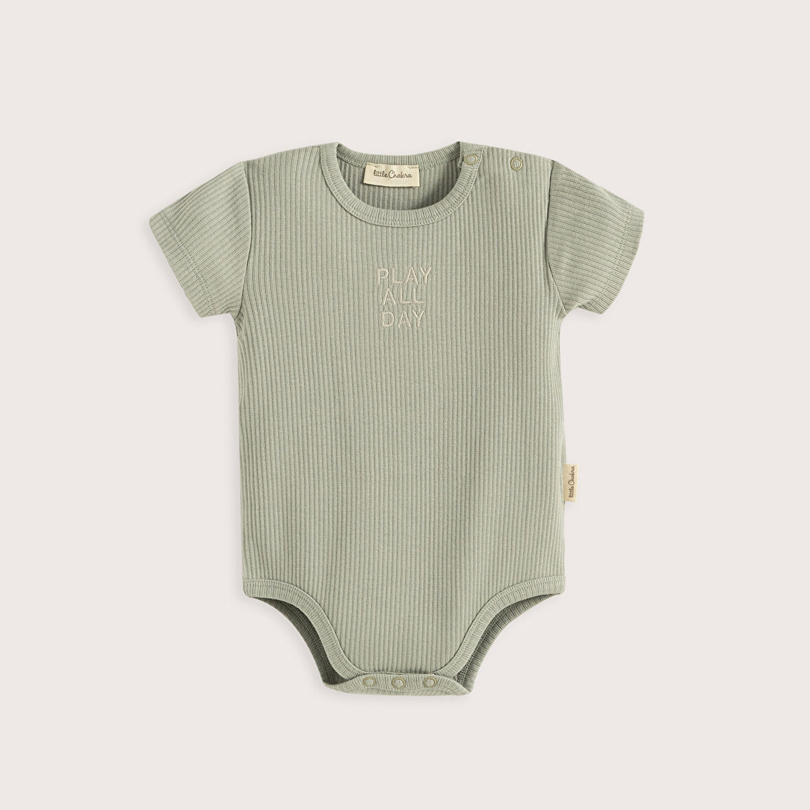 Cute Circus Kısa Kollu Body YEŞİL