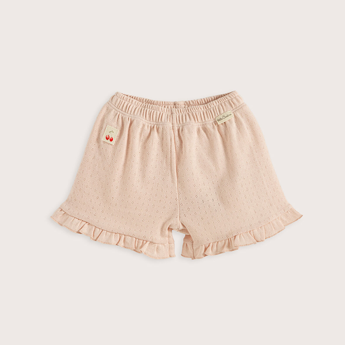 Cherry Boom Fırfırlı Şort Pembe