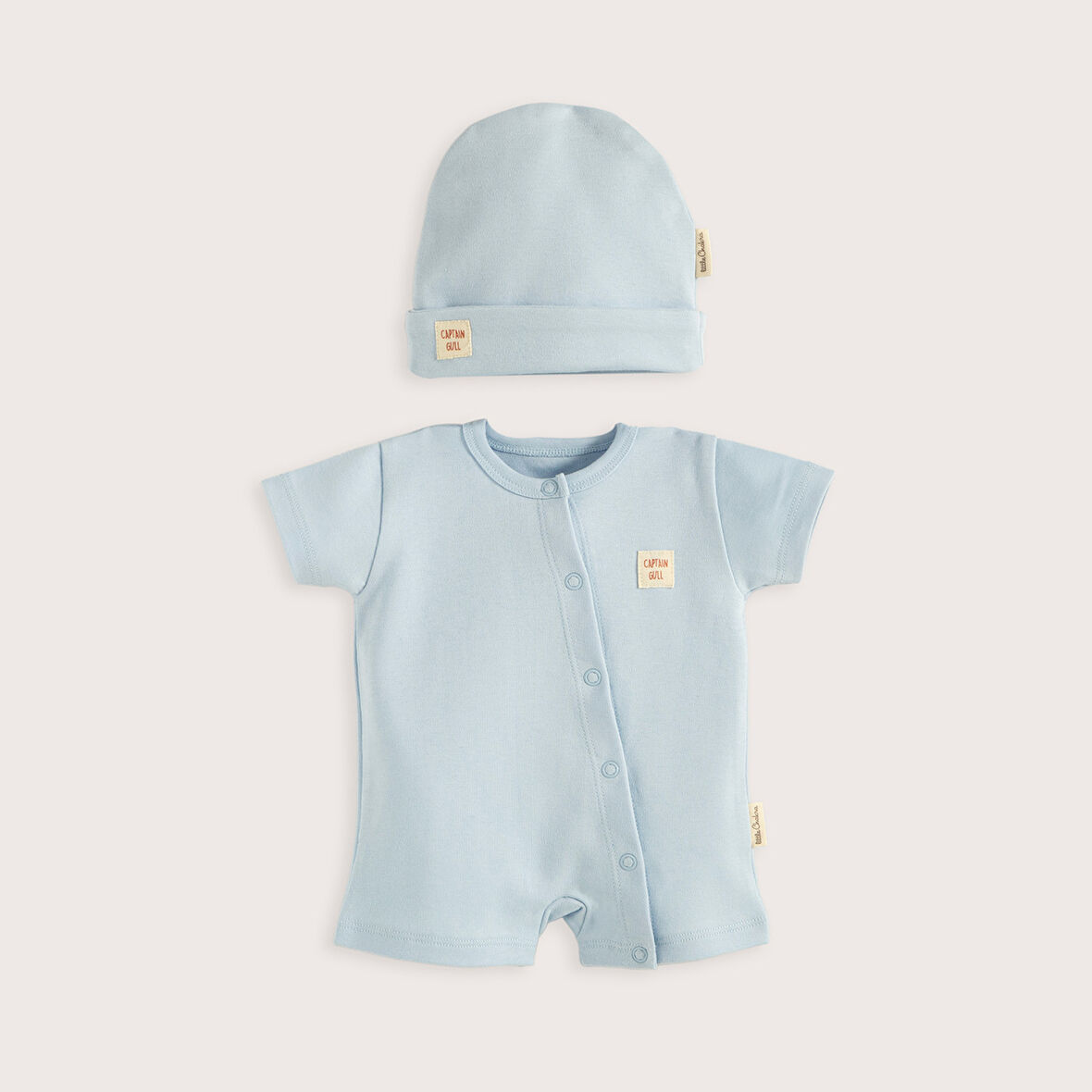 Sea Side Tulum Şapka Set Mavi