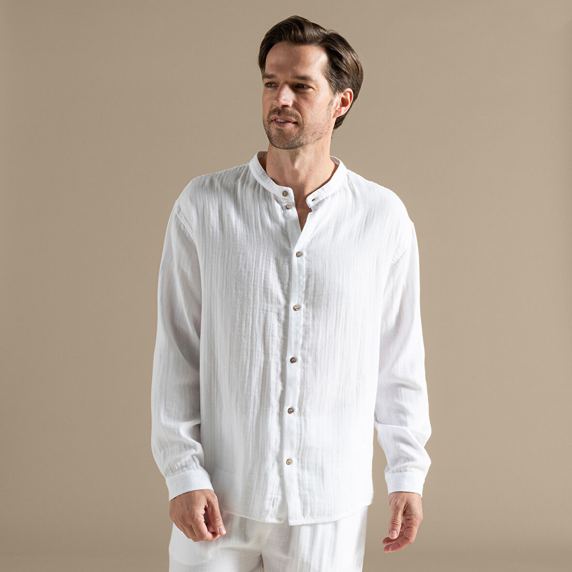 Palınya Gömlek Beyaz