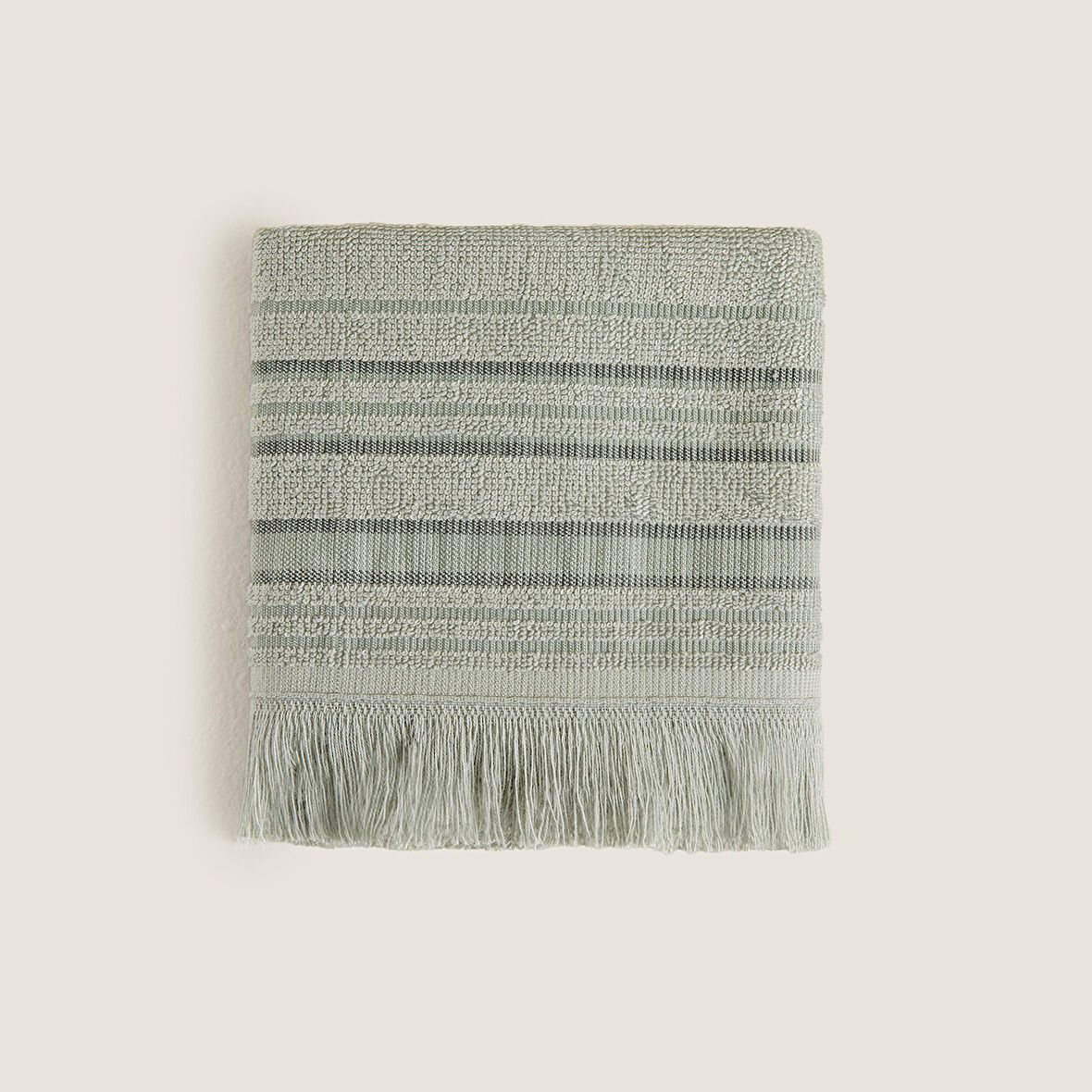 Derin El Havlusu 30x50cm DUMAN YEŞİL/YUMUŞAK SARI