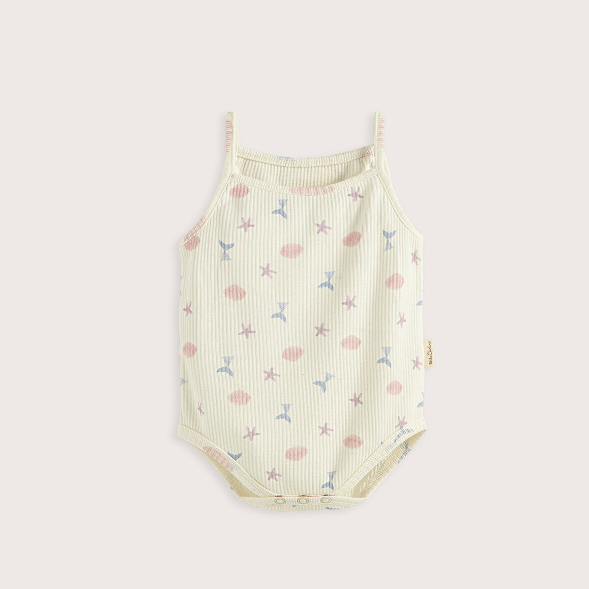 Magıc Sea Ip Askılı Body Ekru/Baskılı