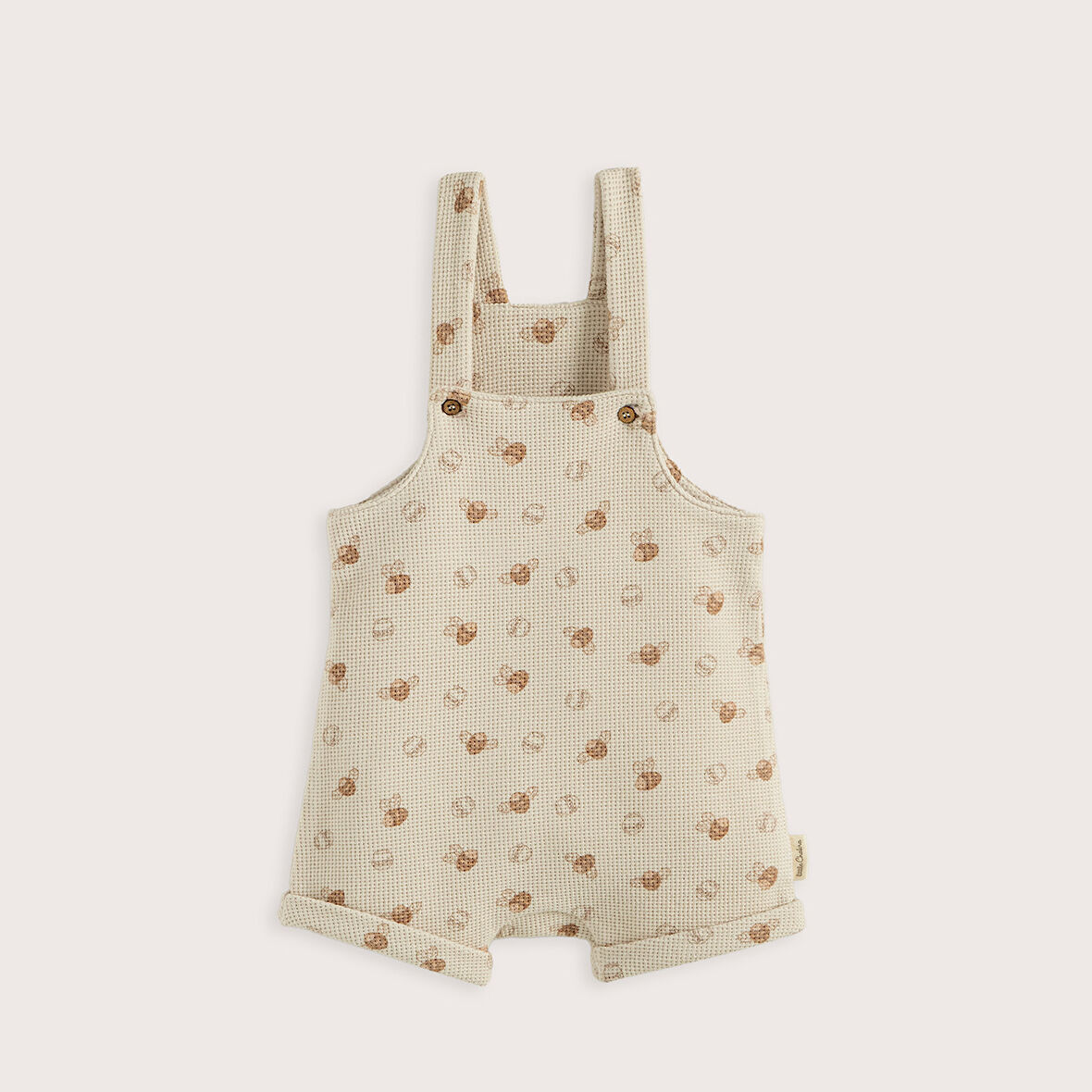 Happy Bee Baskılı Salopet Taş