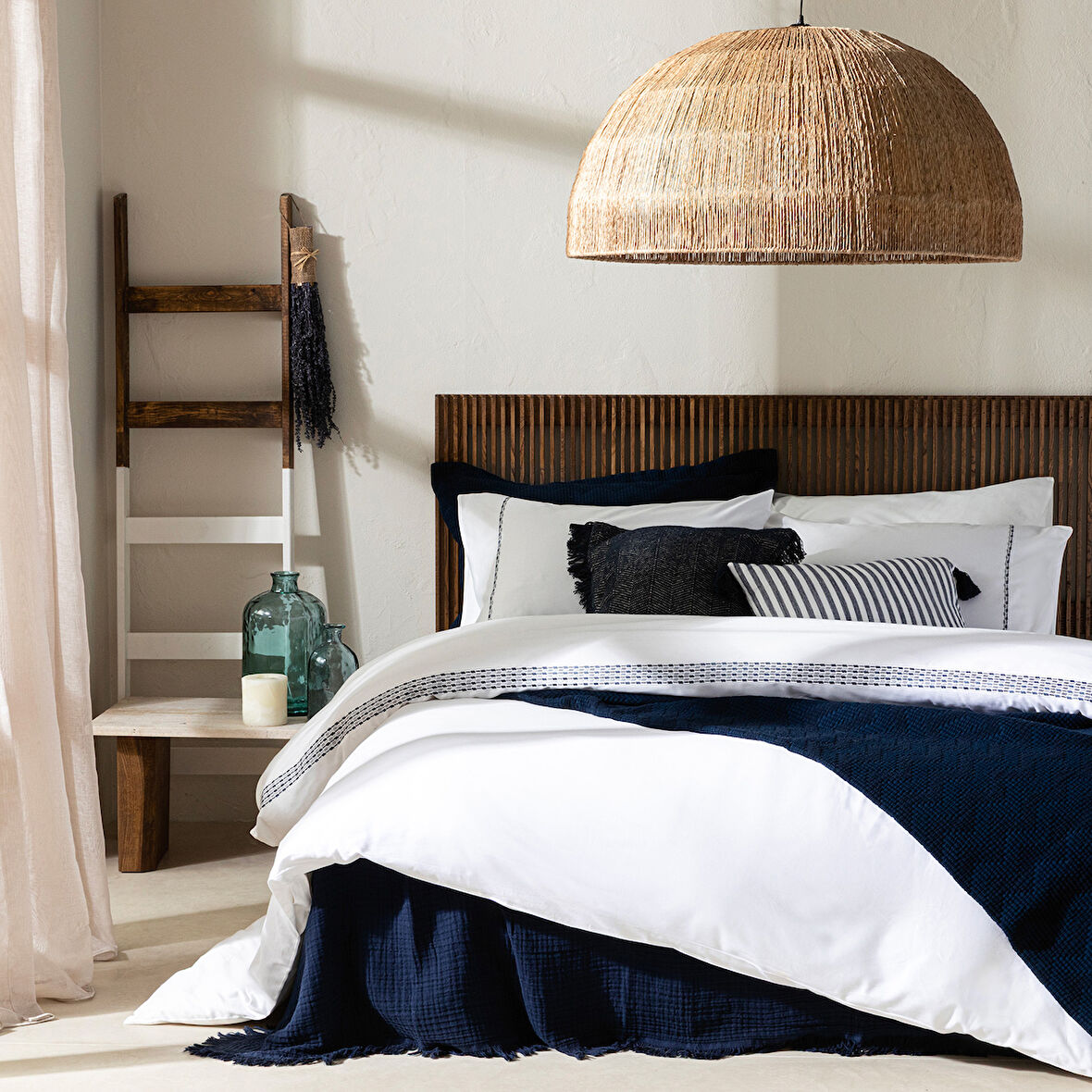 Patric Nevresim Seti 260X220 Cm Beyaz