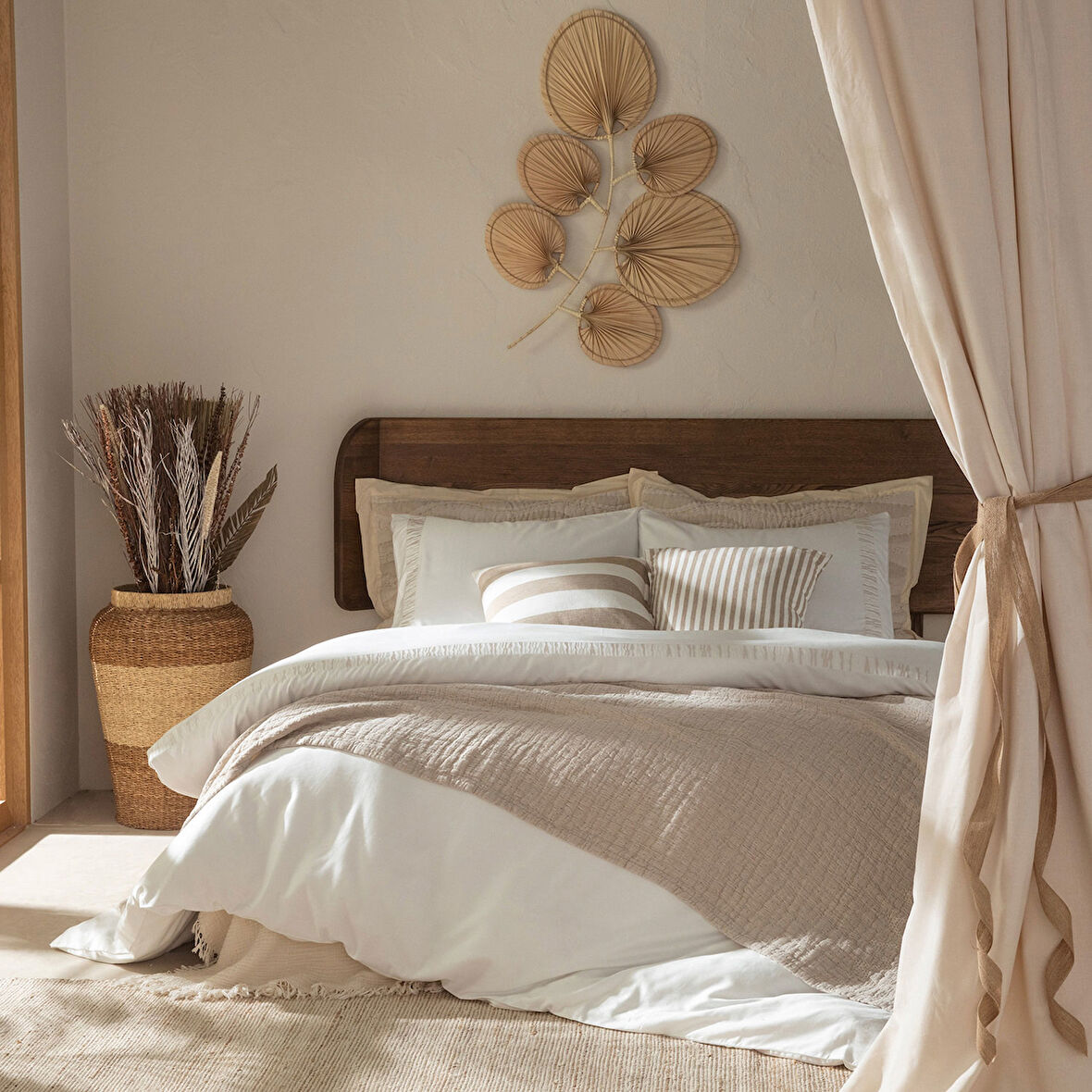 Perla Nevresim Seti 260x220 Cm Ekru