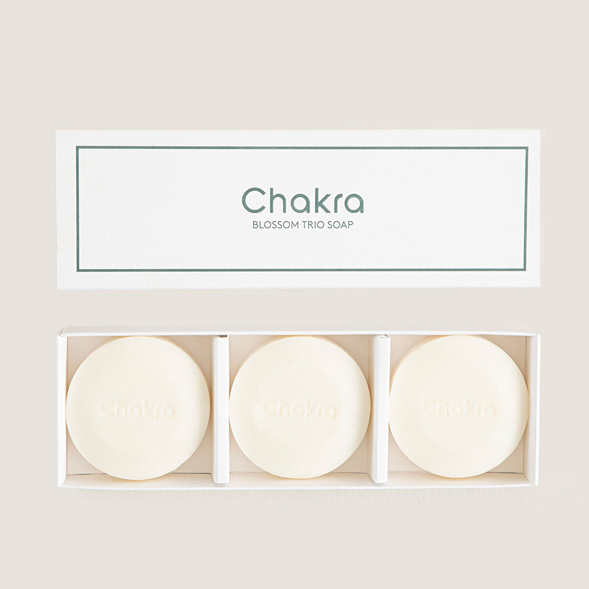 Blossom Trio Soap Beyaz